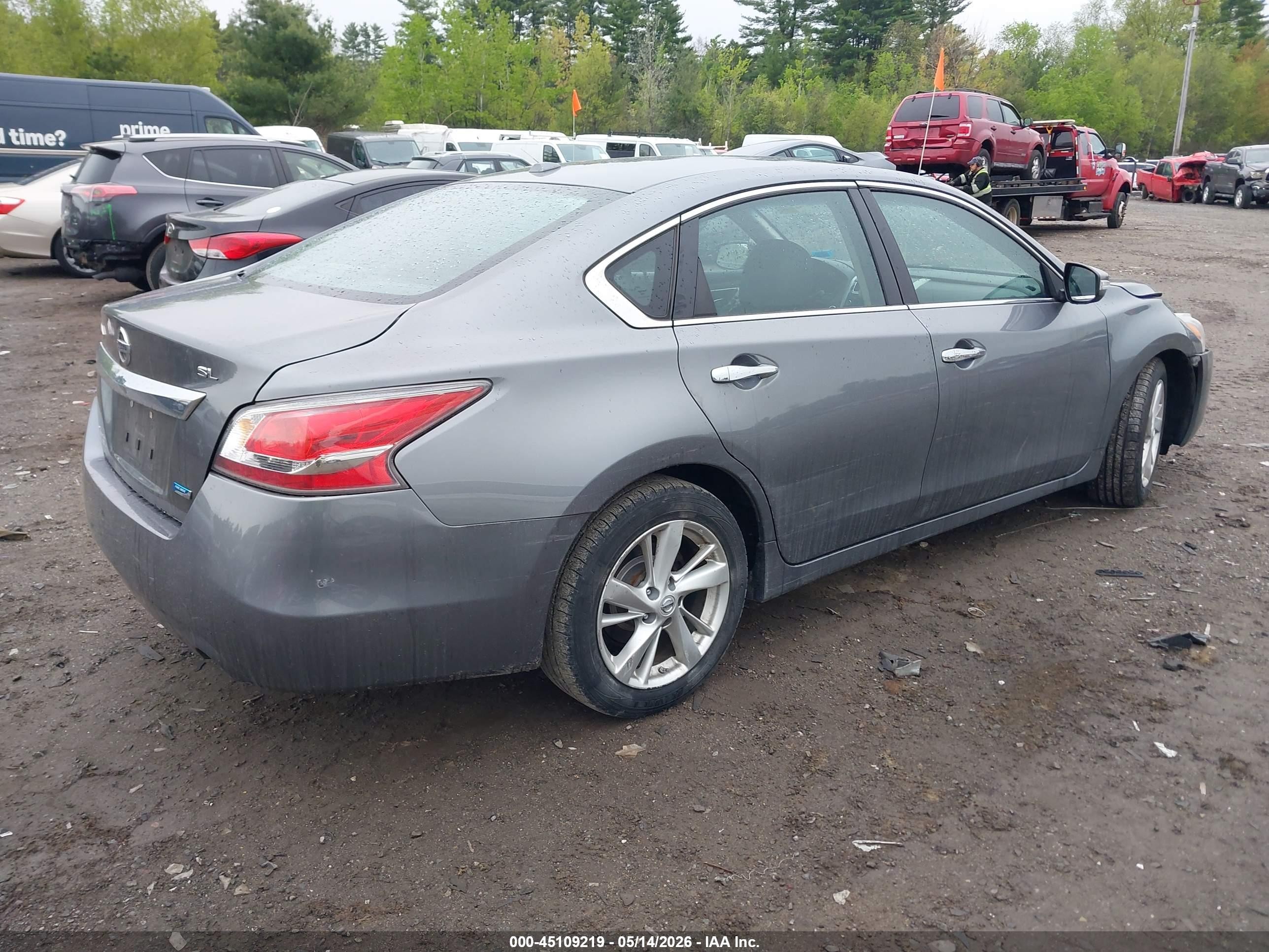 2014 Nissan Altima 2.5 Sl Gray vin: 1N4AL3AP1EC163745