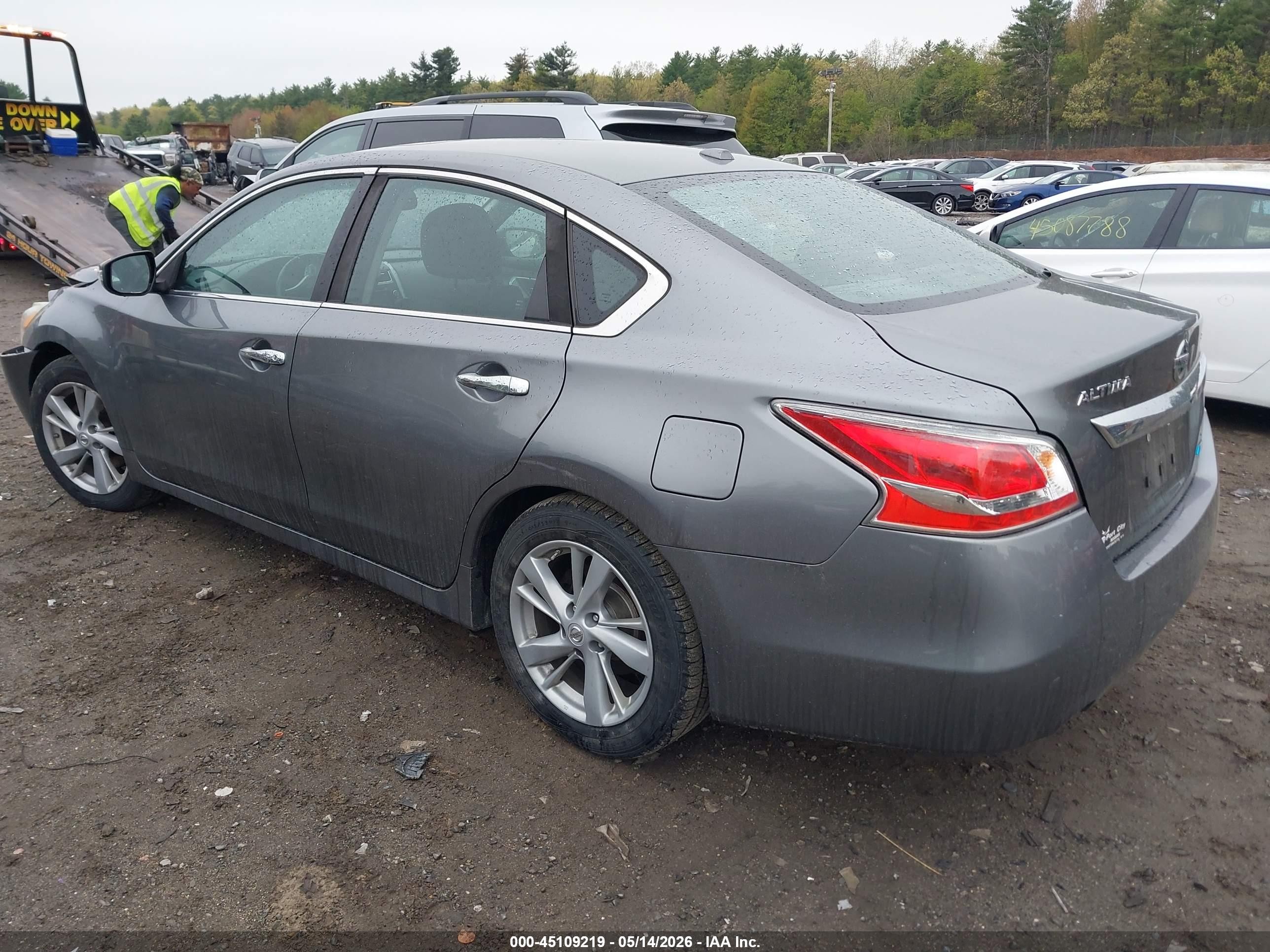 2014 Nissan Altima 2.5 Sl Gray vin: 1N4AL3AP1EC163745