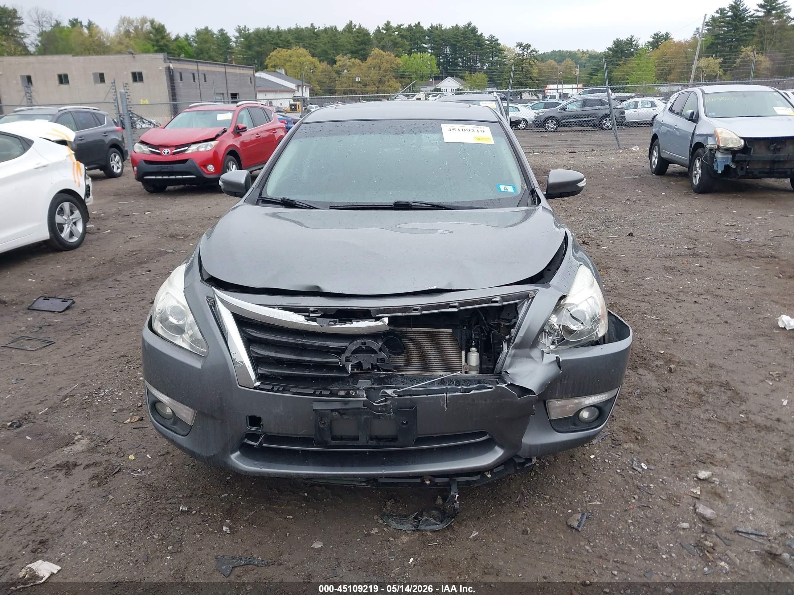 2014 Nissan Altima 2.5 Sl Gray vin: 1N4AL3AP1EC163745