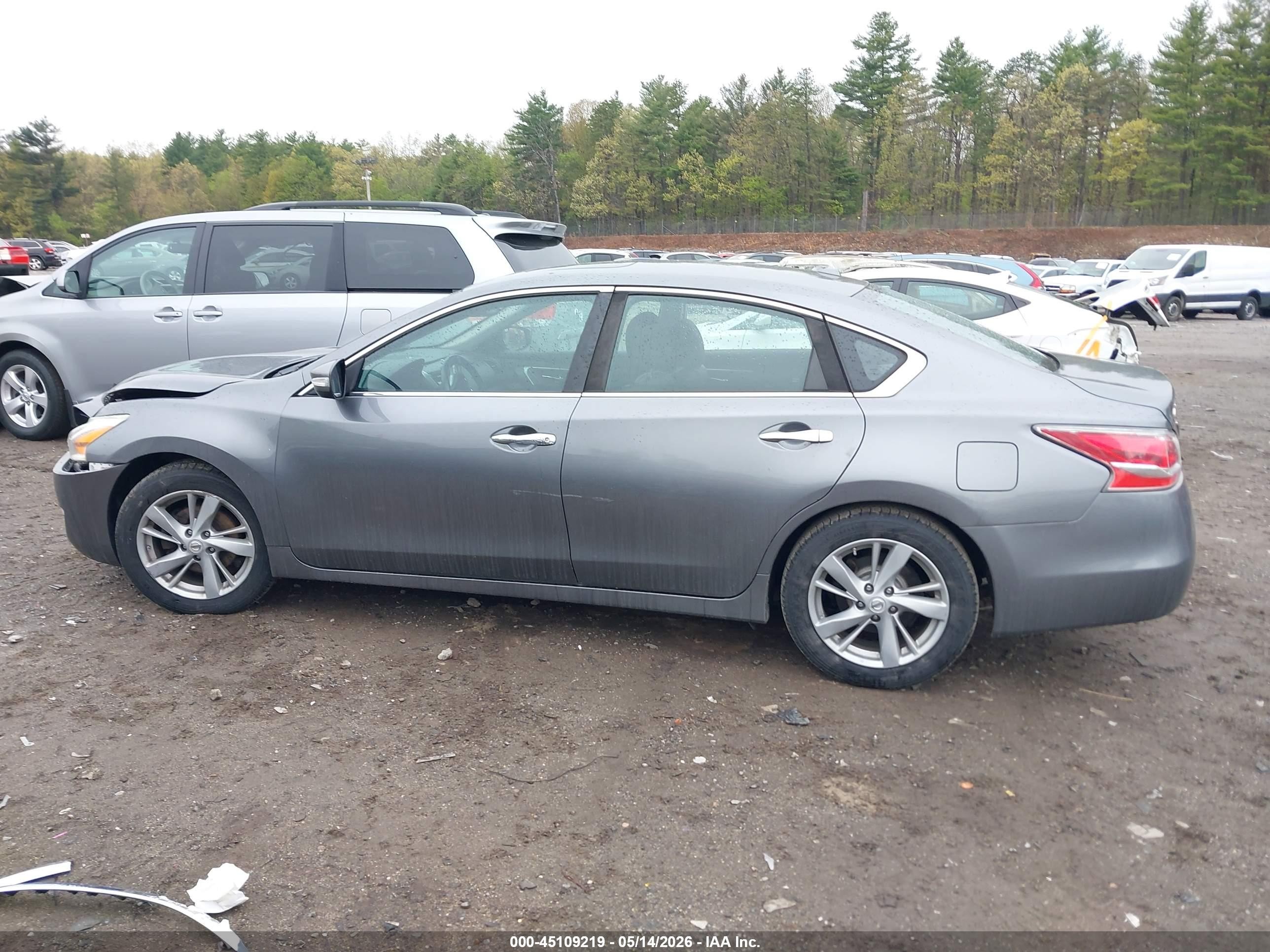 2014 Nissan Altima 2.5 Sl Gray vin: 1N4AL3AP1EC163745