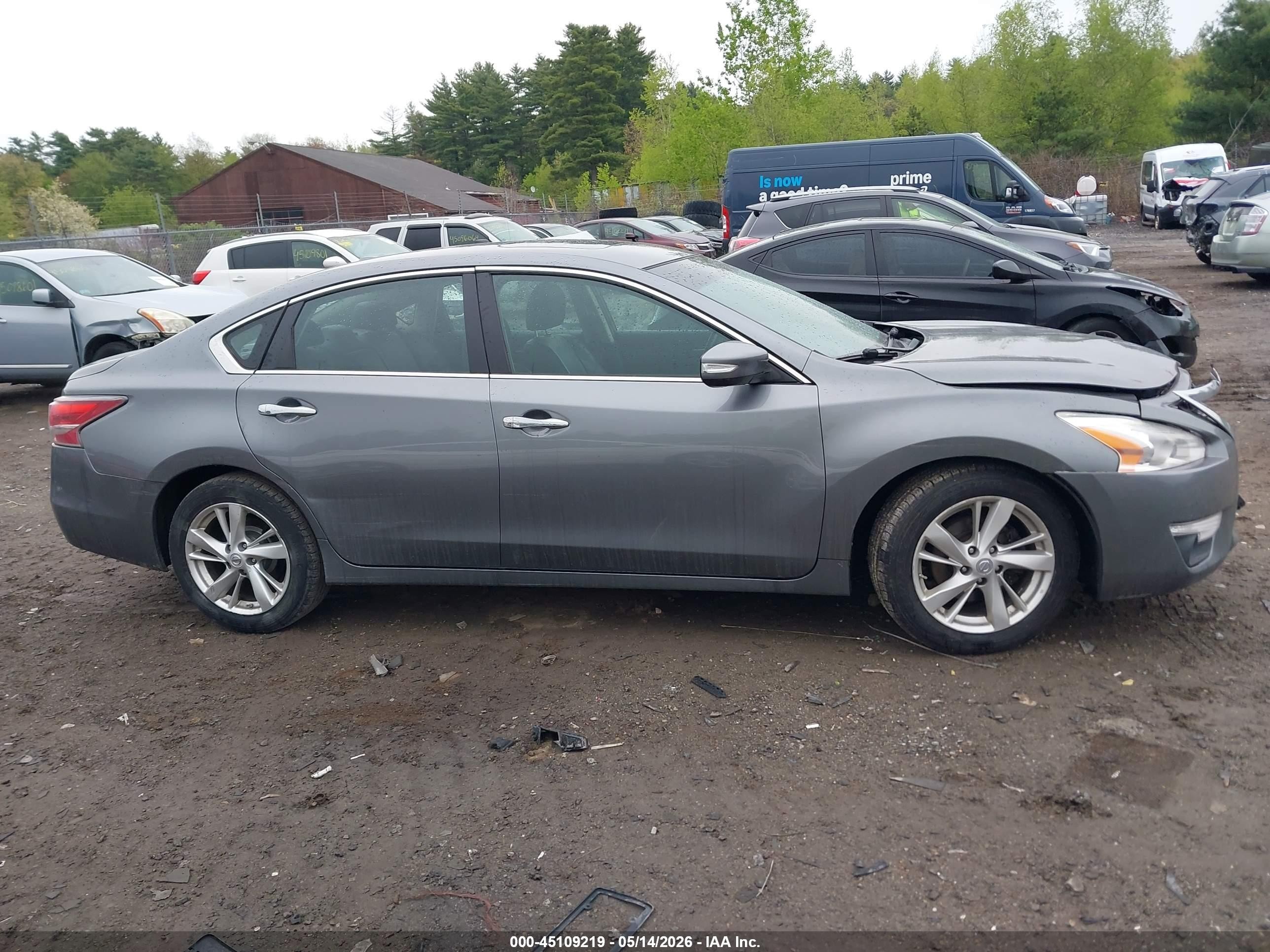 2014 Nissan Altima 2.5 Sl Gray vin: 1N4AL3AP1EC163745