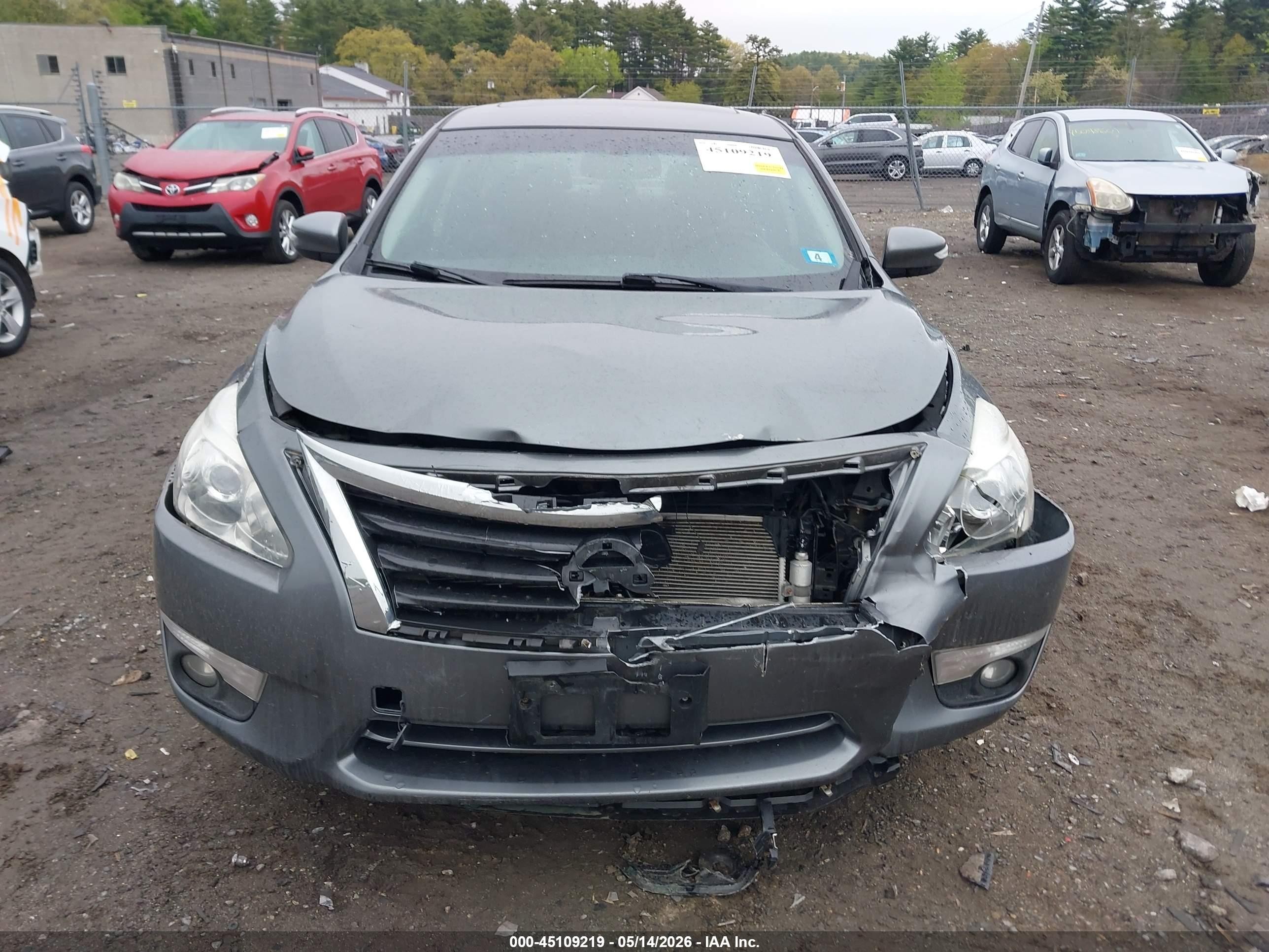 2014 Nissan Altima 2.5 Sl Gray vin: 1N4AL3AP1EC163745