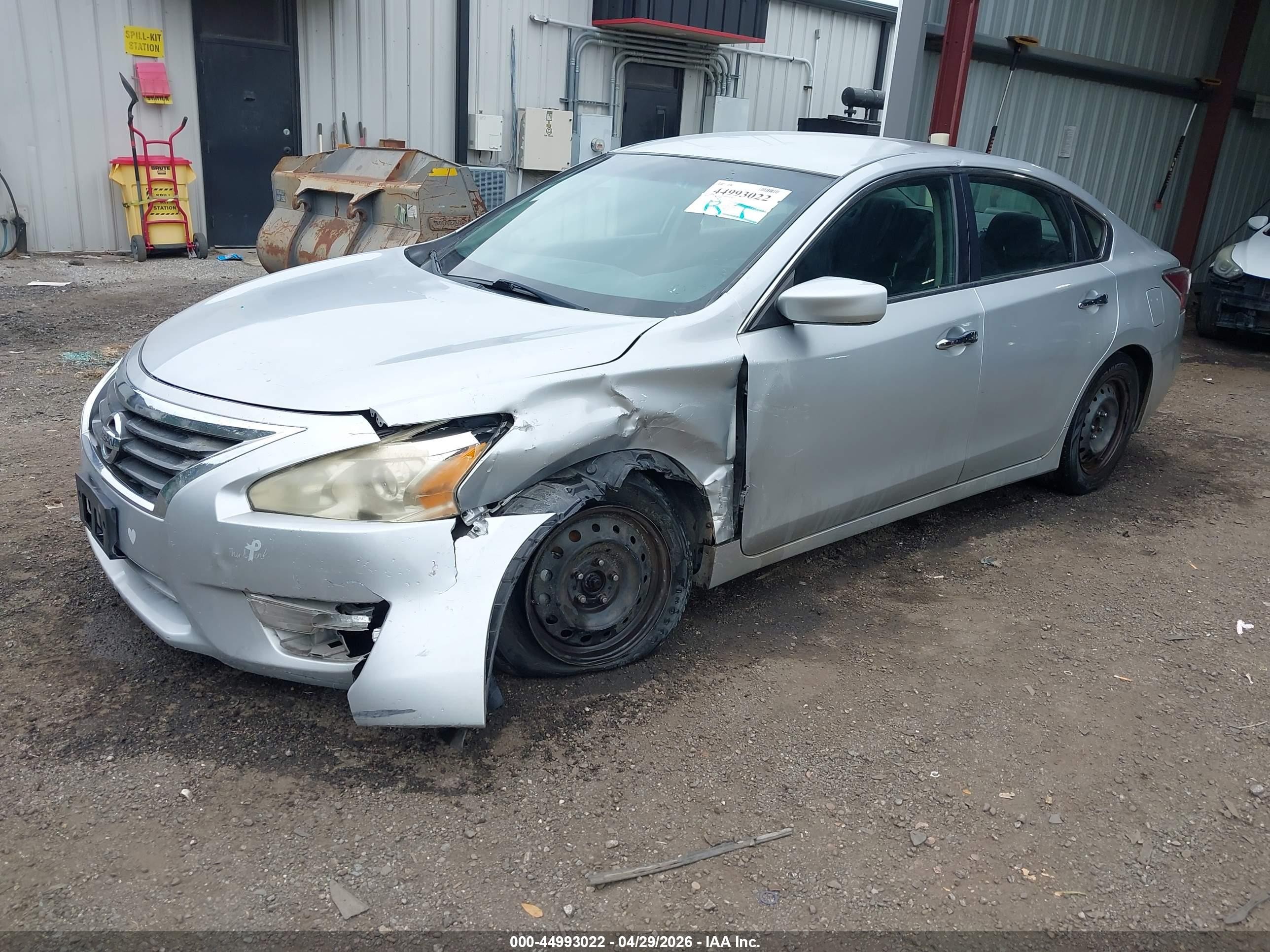 2014 Nissan Altima 2.5 S Silver vin: 1N4AL3AP1EC166418