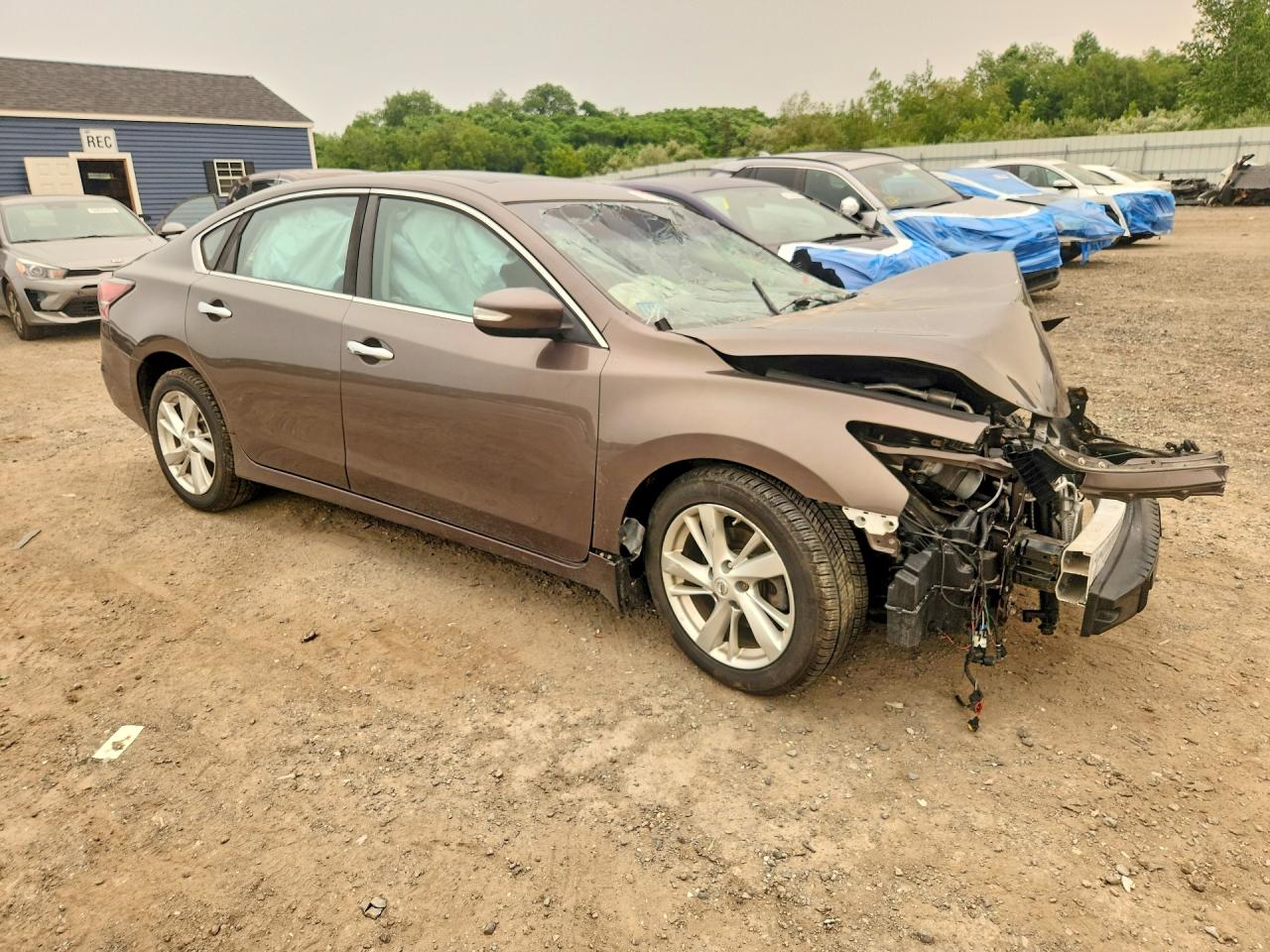 2014 Nissan Altima 2.5 Sl Brown vin: 1N4AL3AP1EC175040