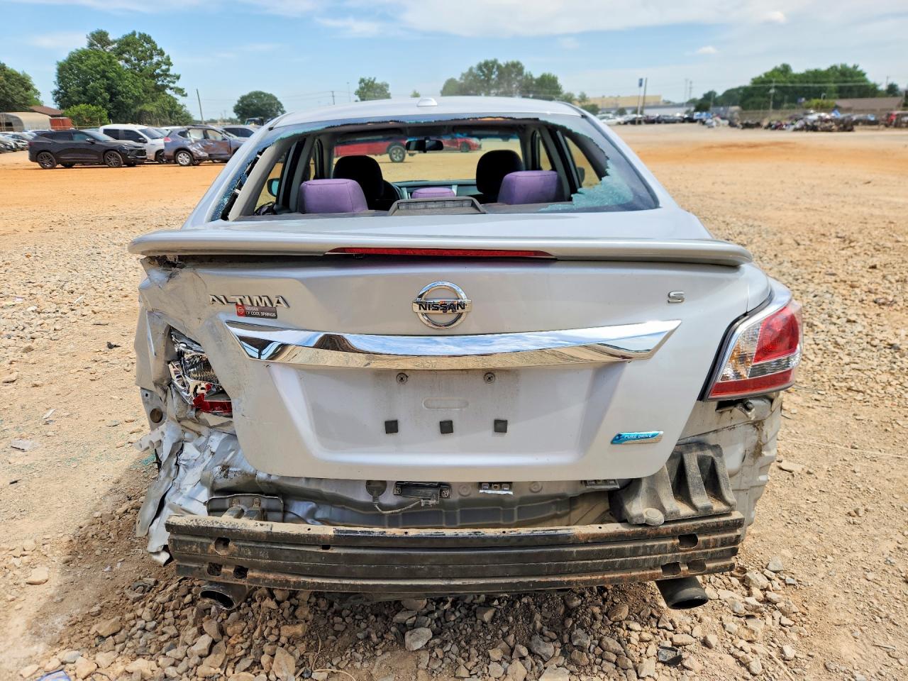2014 Nissan Altima 2.5 S Silver vin: 1N4AL3AP1EC177466