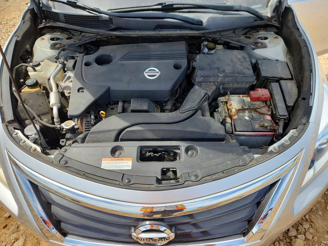2014 Nissan Altima 2.5 S Silver vin: 1N4AL3AP1EC177466
