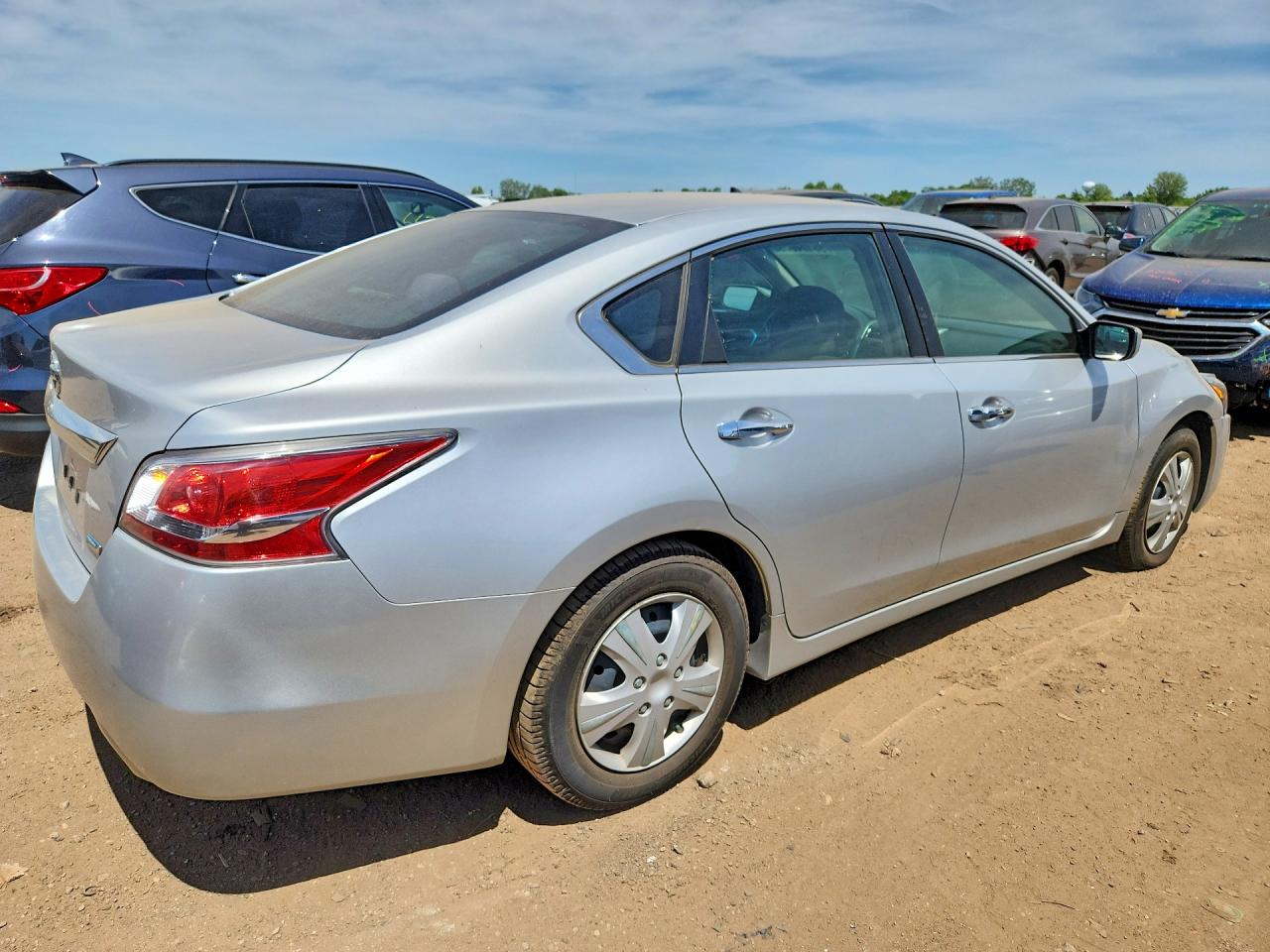 2014 Nissan Altima Silver vin: 1N4AL3AP1EC177533