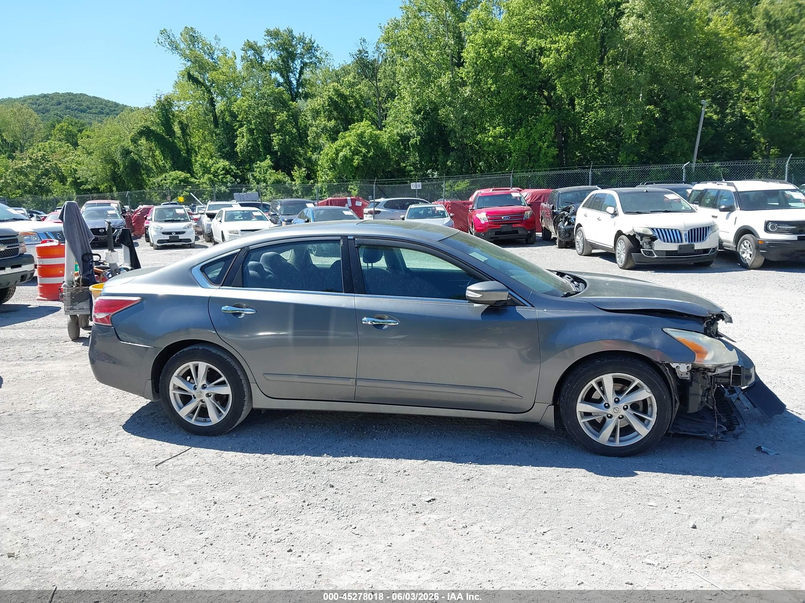 2014 Nissan Altima 2.5 Sv Gray vin: 1N4AL3AP1EC178603