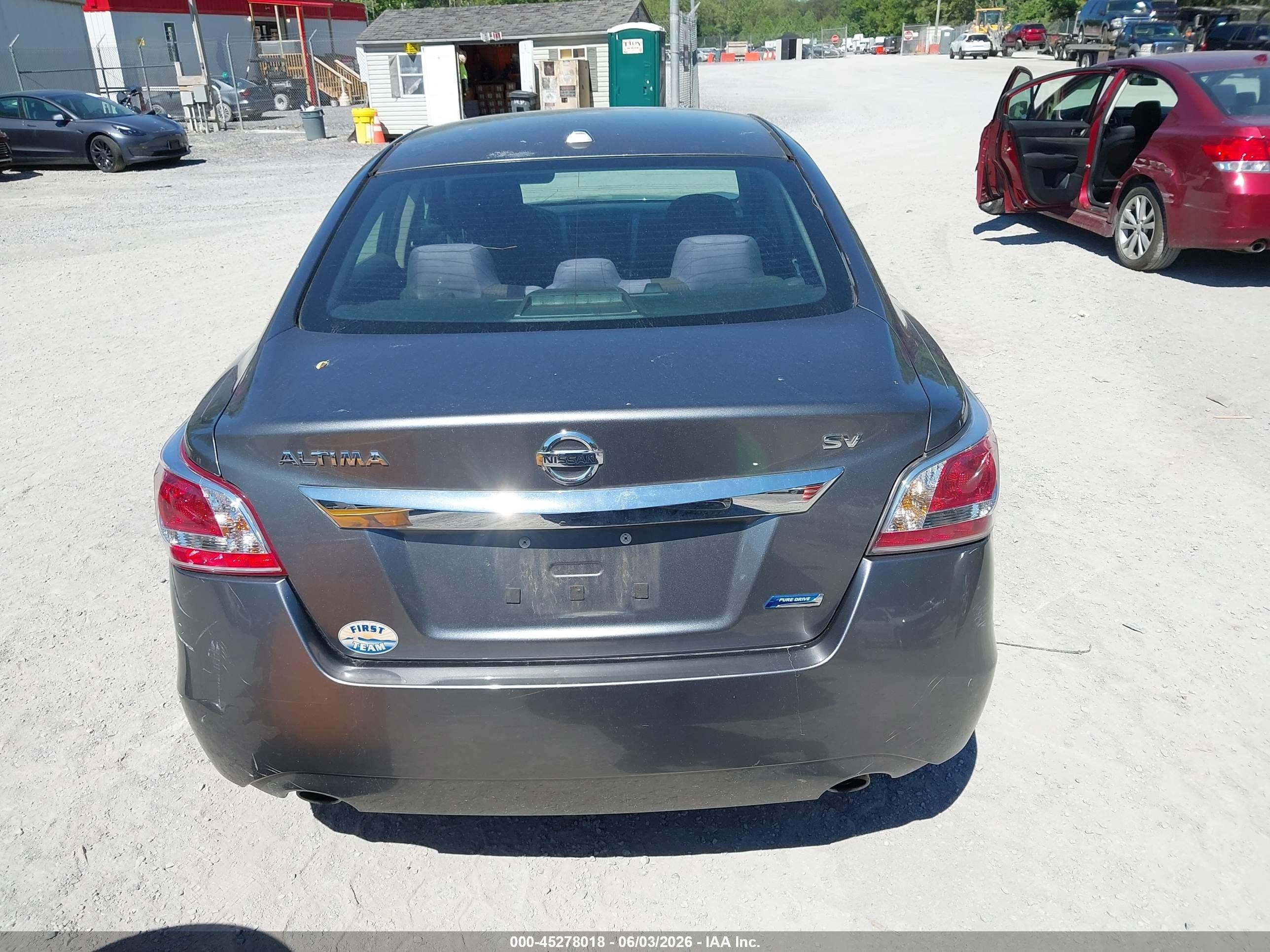 2014 Nissan Altima 2.5 Sv Gray vin: 1N4AL3AP1EC178603