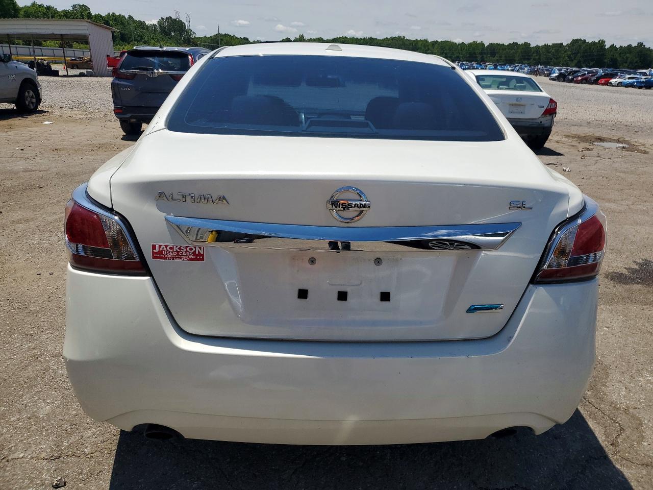 2014 Nissan Altima 2.5 Sl White vin: 1N4AL3AP1EC181663