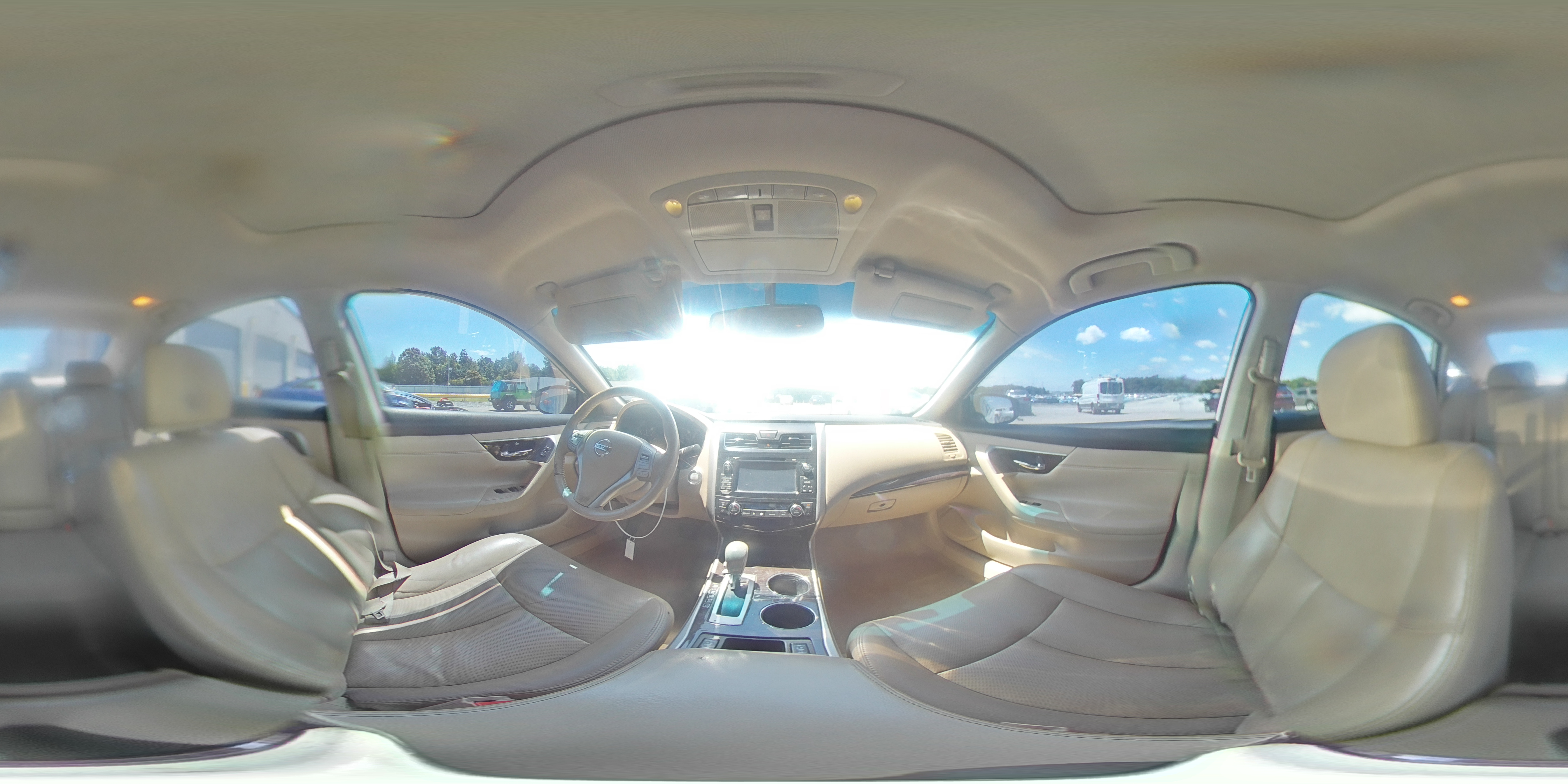 2014 Nissan Altima 2.5 Sl White vin: 1N4AL3AP1EC181663