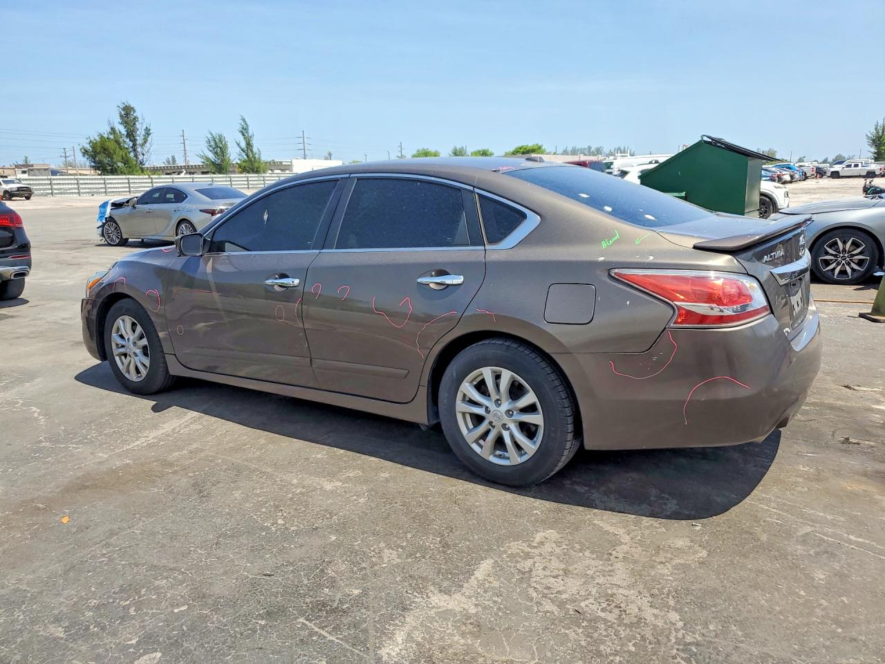 2014 Nissan Altima 2.5 S Tan vin: 1N4AL3AP1EC181968