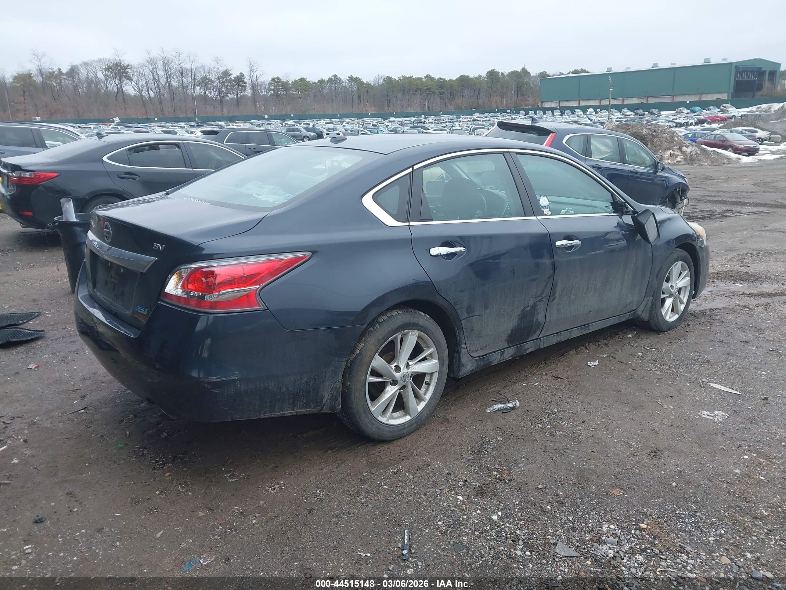 2014 Nissan Altima 2.5 Sv Blue vin: 1N4AL3AP1EC189486