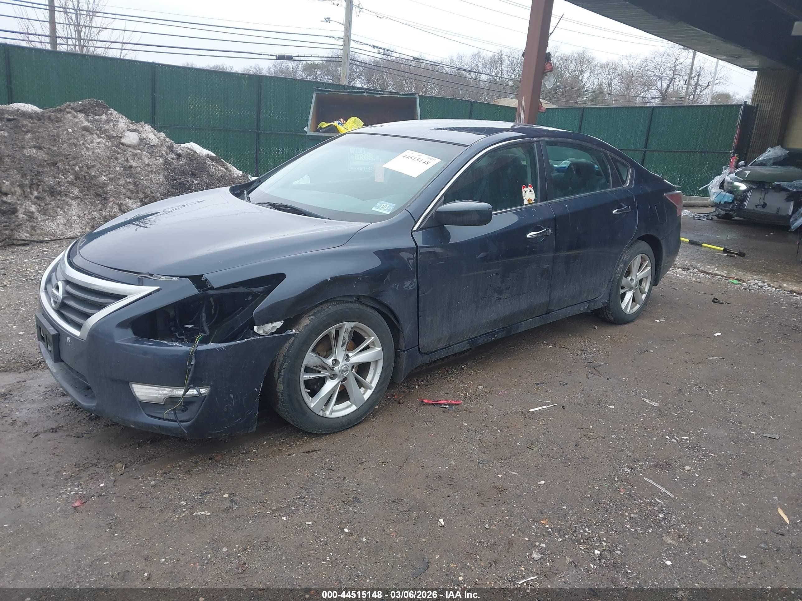 2014 Nissan Altima 2.5 Sv Blue vin: 1N4AL3AP1EC189486