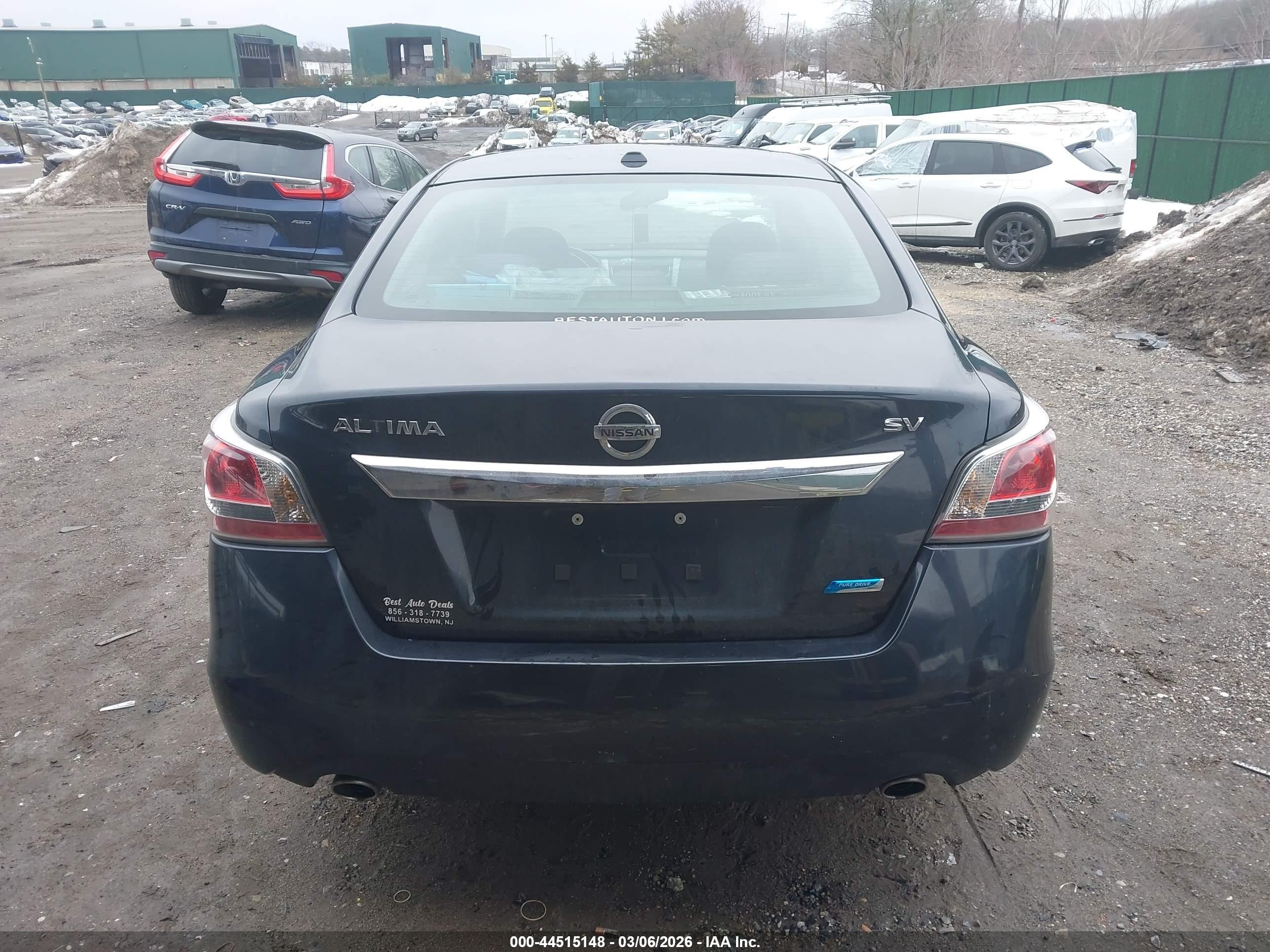 2014 Nissan Altima 2.5 Sv Blue vin: 1N4AL3AP1EC189486