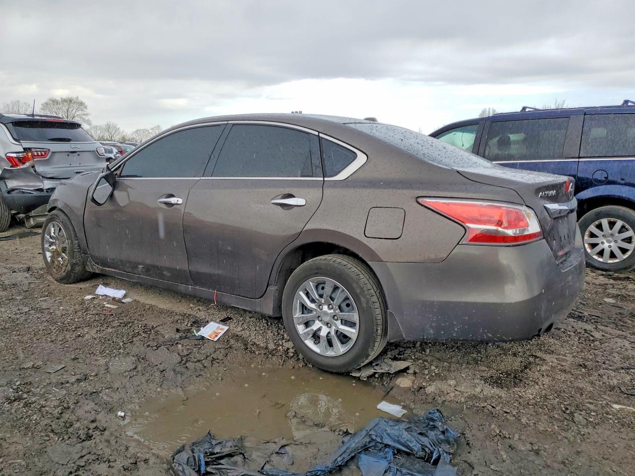 2014 Nissan Altima 2.5 S Brown vin: 1N4AL3AP1EC190993