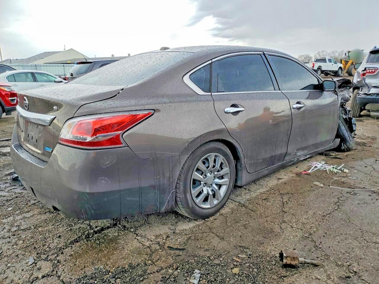 2014 Nissan Altima 2.5 S Brown vin: 1N4AL3AP1EC190993