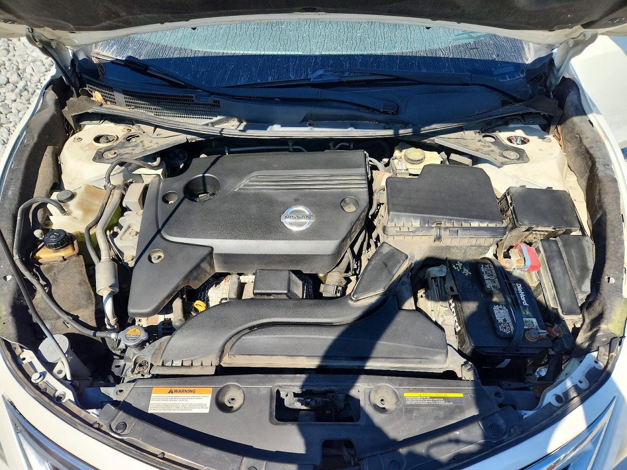 2014 Nissan Altima 2.5 S White vin: 1N4AL3AP1EC200955