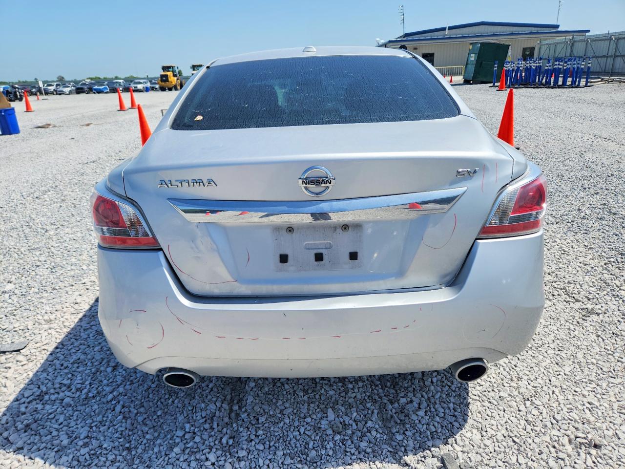 2014 Nissan Altima 2.5 Sv Silver vin: 1N4AL3AP1EC201992