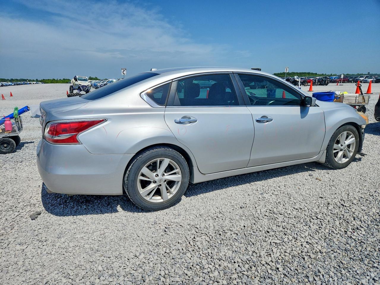 2014 Nissan Altima 2.5 Sv Silver vin: 1N4AL3AP1EC201992