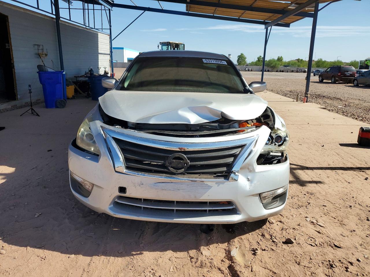 2014 Nissan Altima 2.5 Silver vin: 1N4AL3AP1EC202883