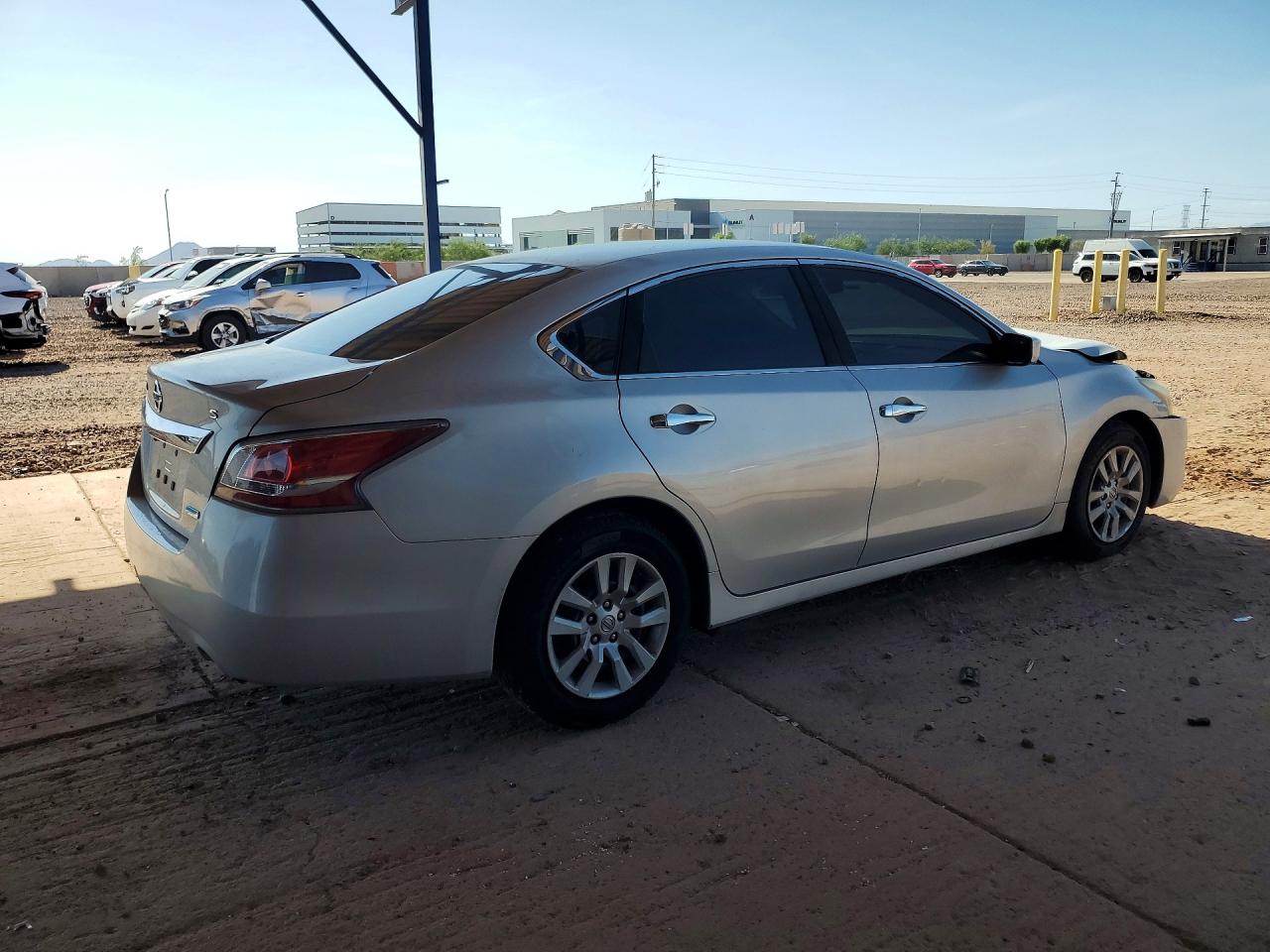 2014 Nissan Altima 2.5 Silver vin: 1N4AL3AP1EC202883