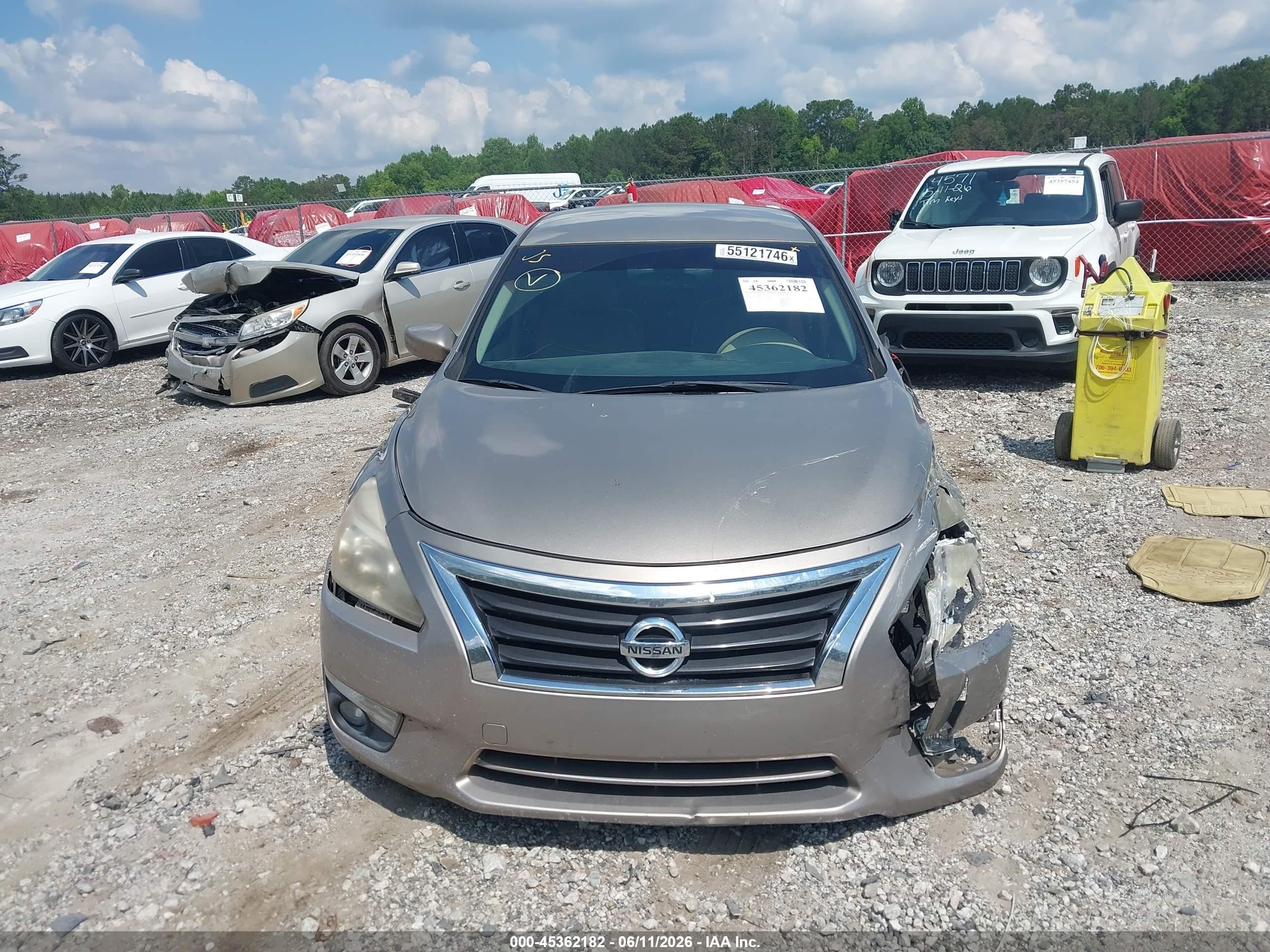 2014 Nissan Altima 2.5/2.5 S/2.5 Sl/2.5 Sv Бежевый vin: 1N4AL3AP1EC271928