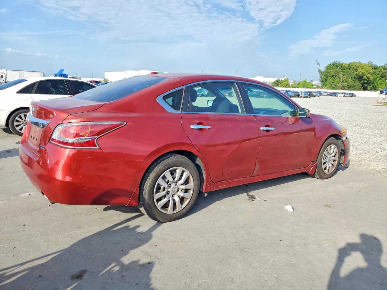 2014 Nissan Altima 2.5 S Red vin: 1N4AL3AP1EC278166