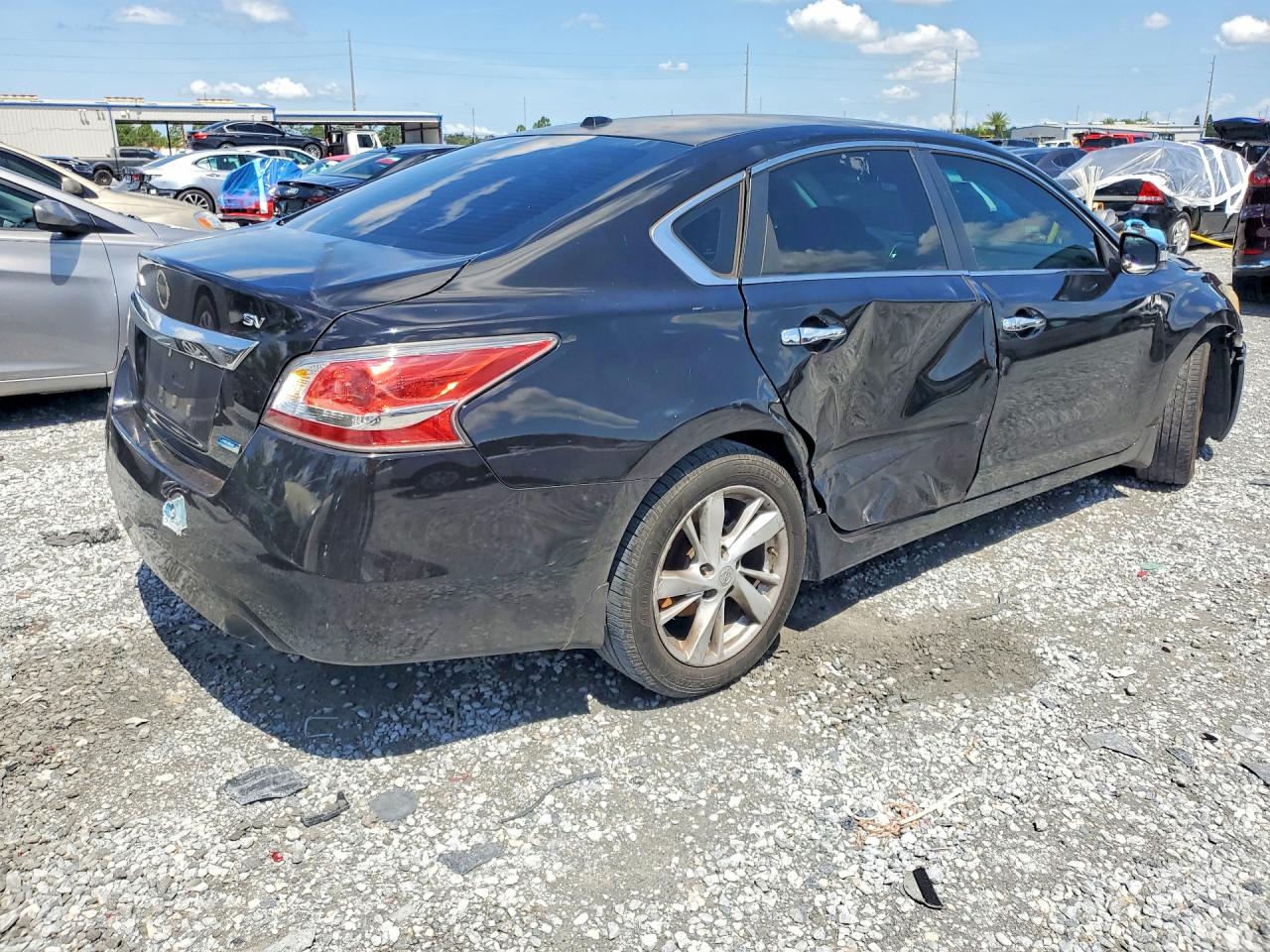 2014 Nissan Altima 2.5 Sv Black vin: 1N4AL3AP1EC279866