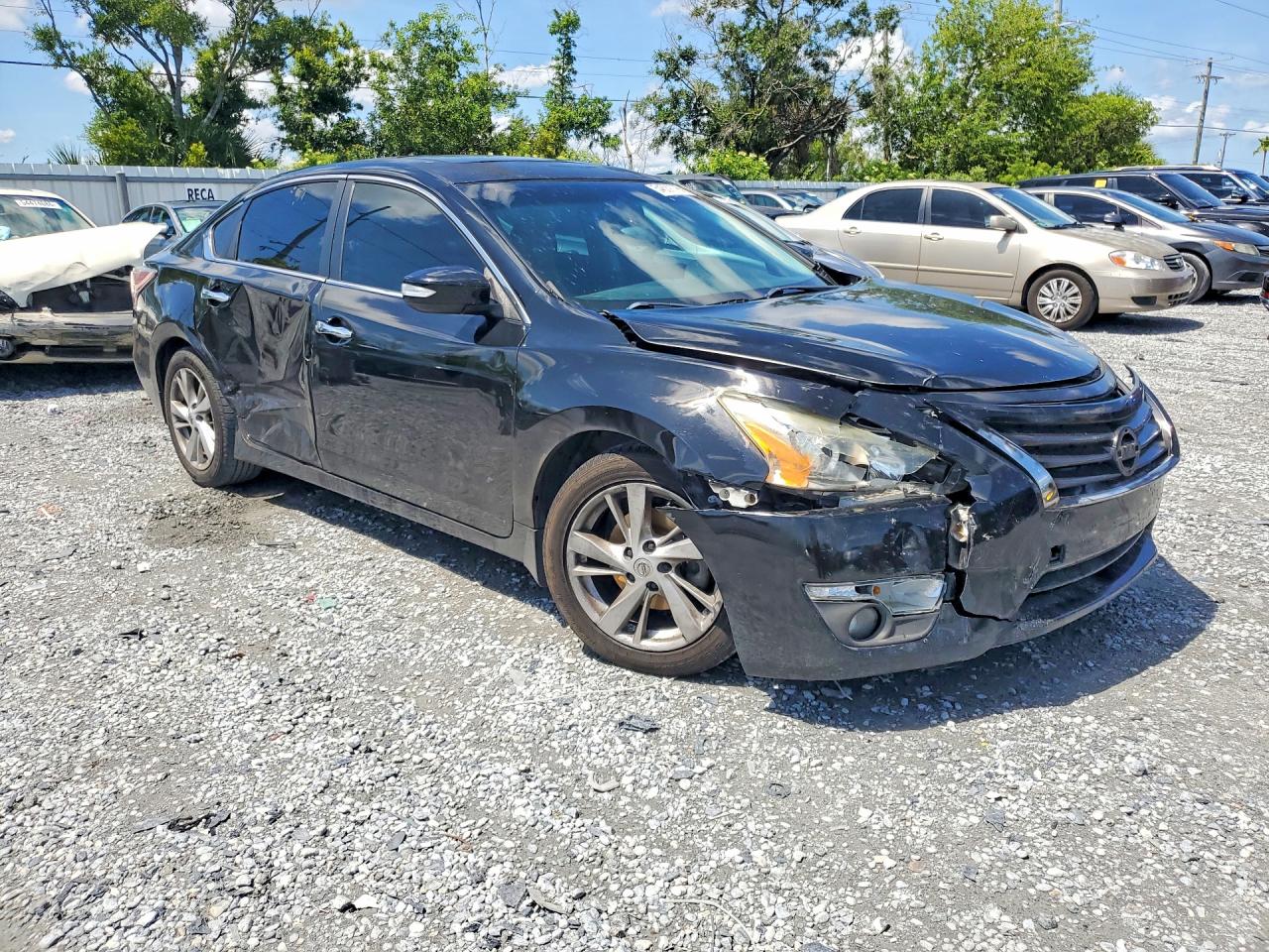 2014 Nissan Altima 2.5 Sv Black vin: 1N4AL3AP1EC279866