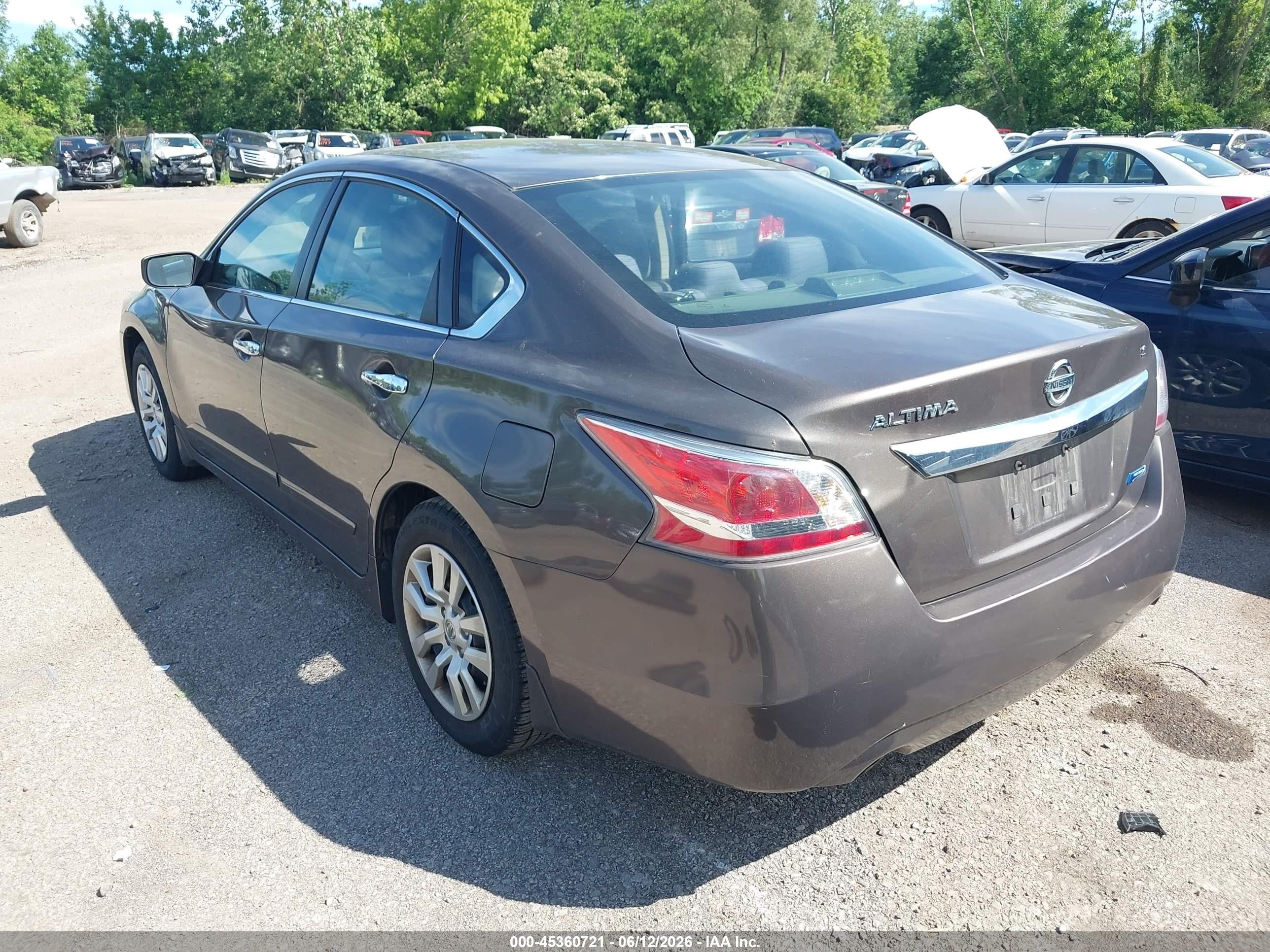 2014 Nissan Altima 2.5 S Gray vin: 1N4AL3AP1EC281505