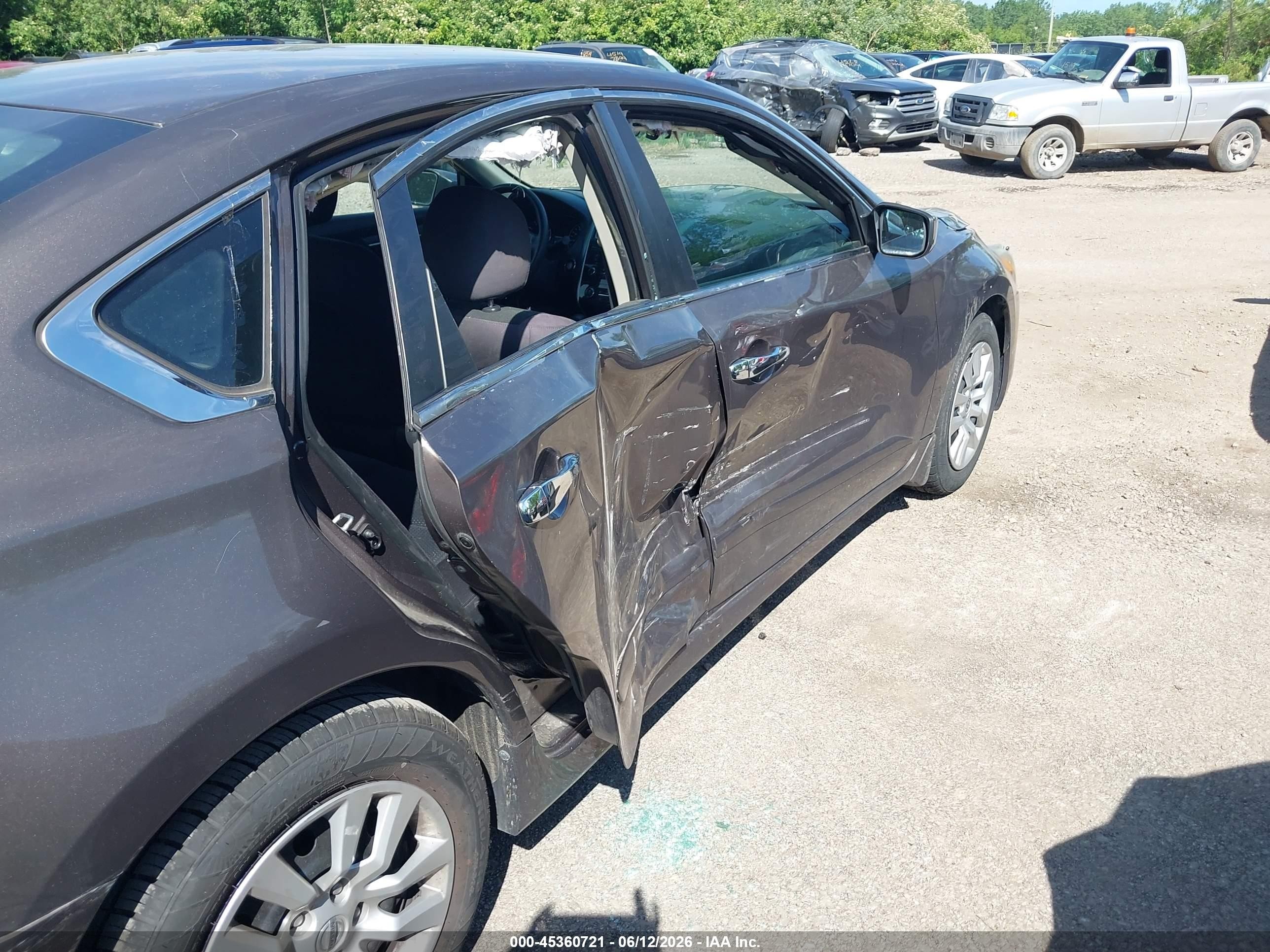 2014 Nissan Altima 2.5 S Gray vin: 1N4AL3AP1EC281505