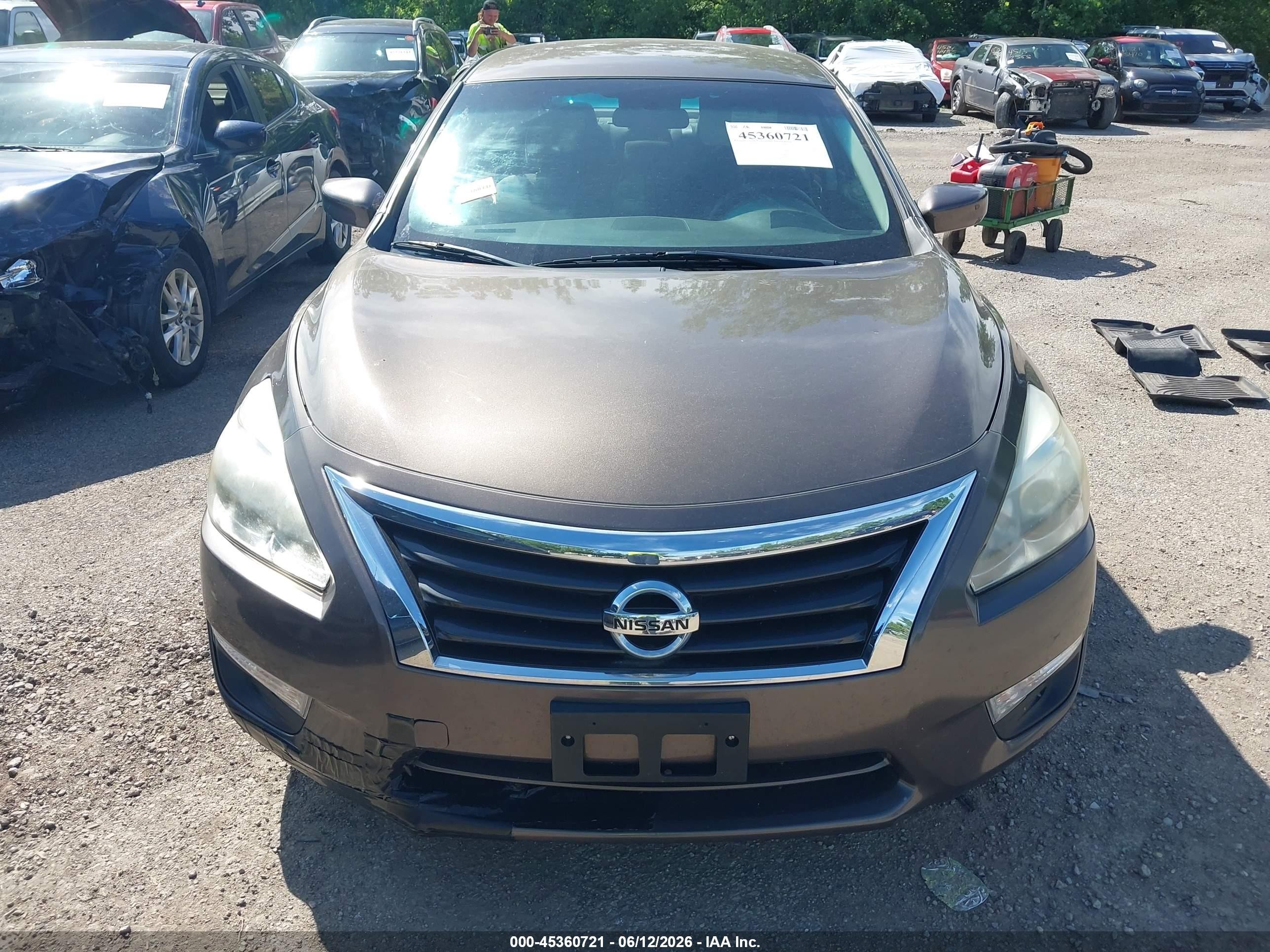 2014 Nissan Altima 2.5 S Gray vin: 1N4AL3AP1EC281505