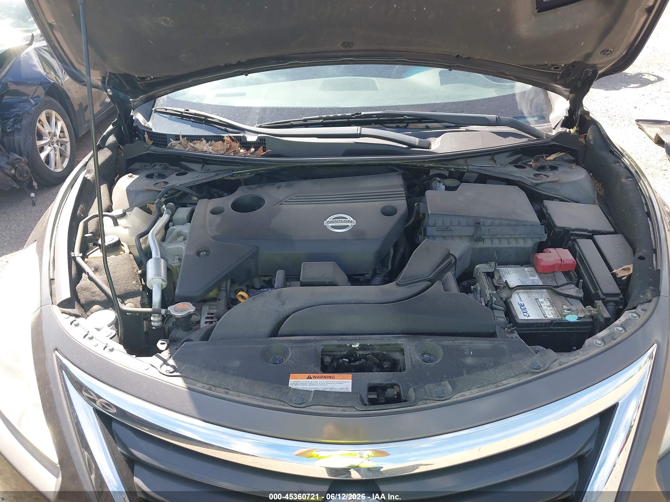 2014 Nissan Altima 2.5 S Gray vin: 1N4AL3AP1EC281505