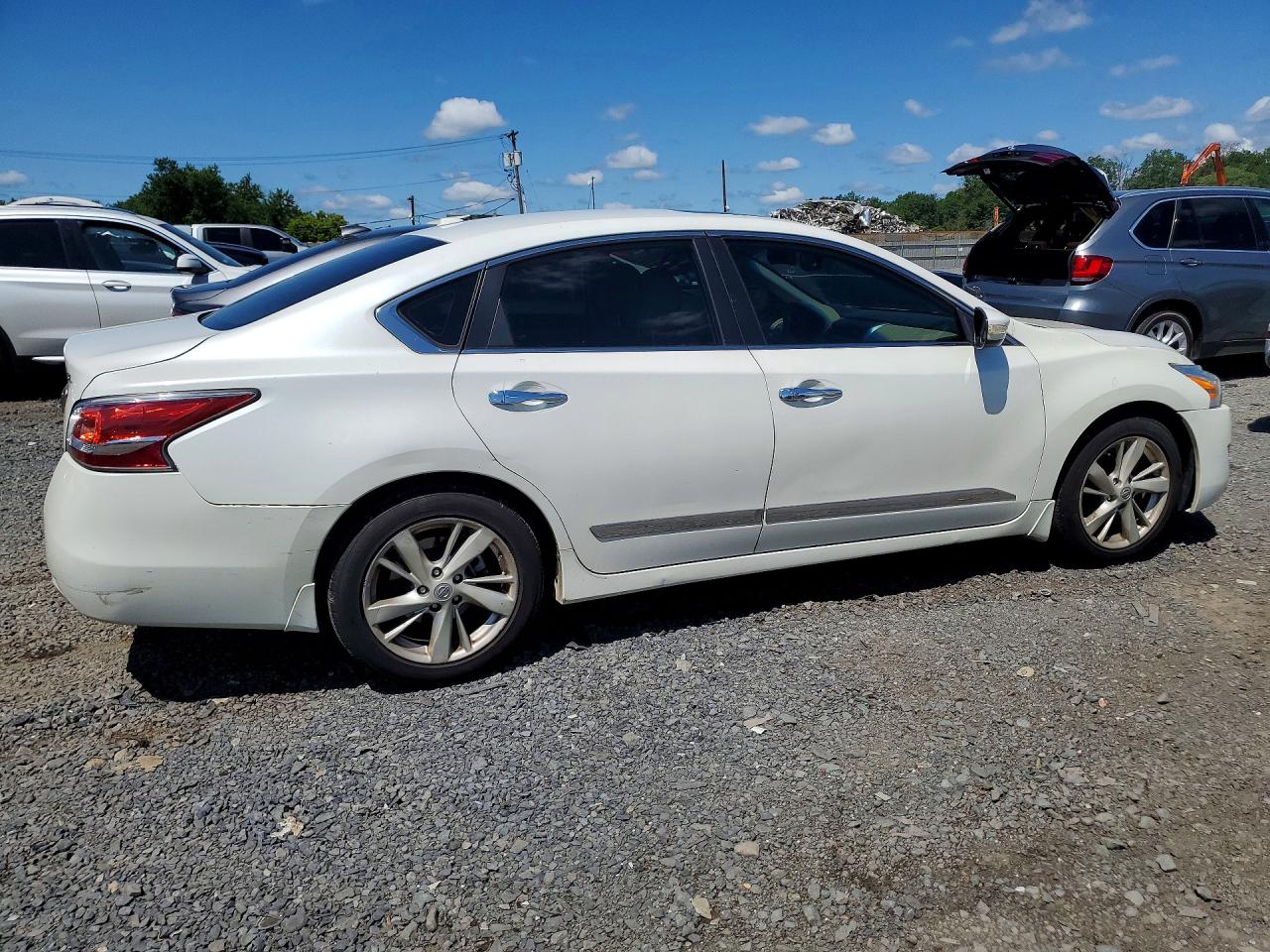 2014 Nissan Altima 2.5 Sl White vin: 1N4AL3AP1EC299096