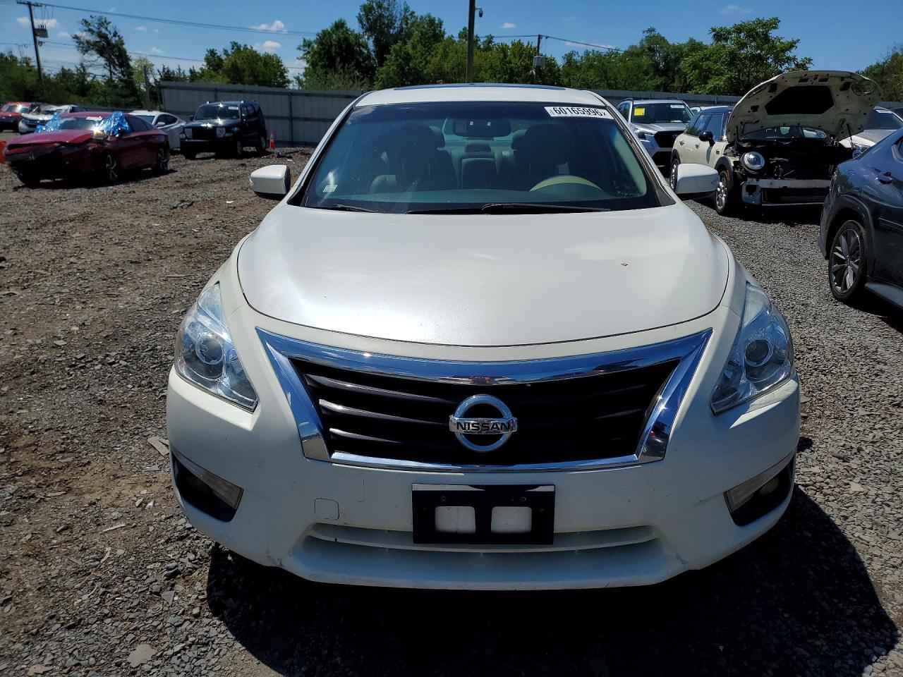 2014 Nissan Altima 2.5 Sl White vin: 1N4AL3AP1EC299096