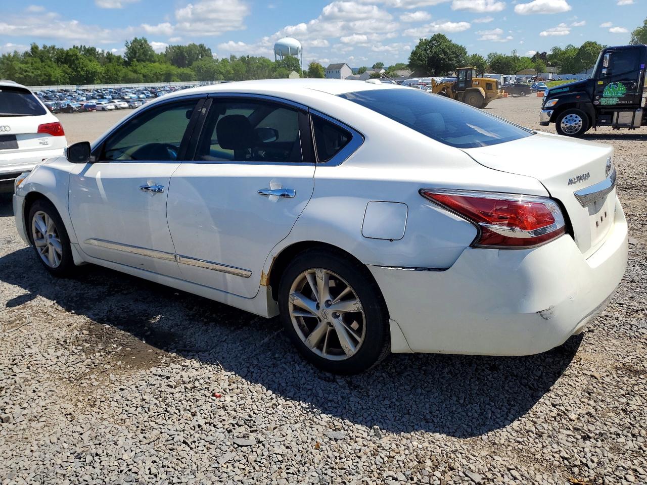 2014 Nissan Altima 2.5 Sl White vin: 1N4AL3AP1EC299096