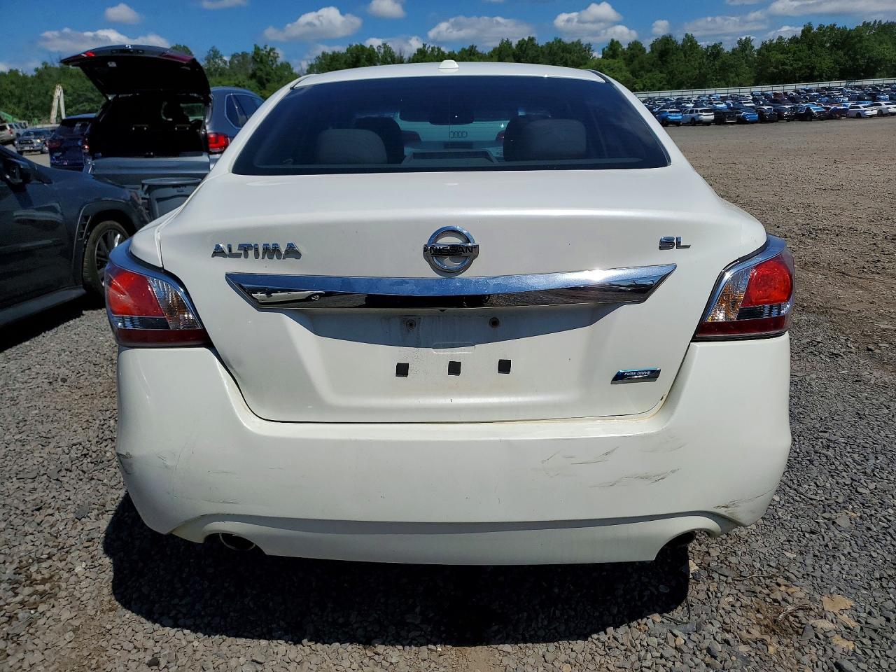 2014 Nissan Altima 2.5 Sl White vin: 1N4AL3AP1EC299096