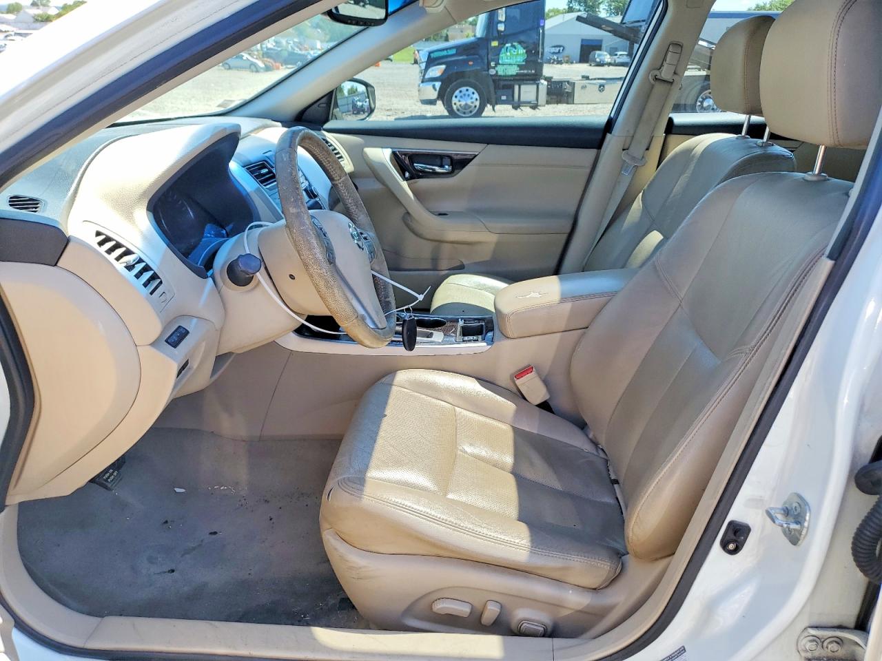 2014 Nissan Altima 2.5 Sl White vin: 1N4AL3AP1EC299096