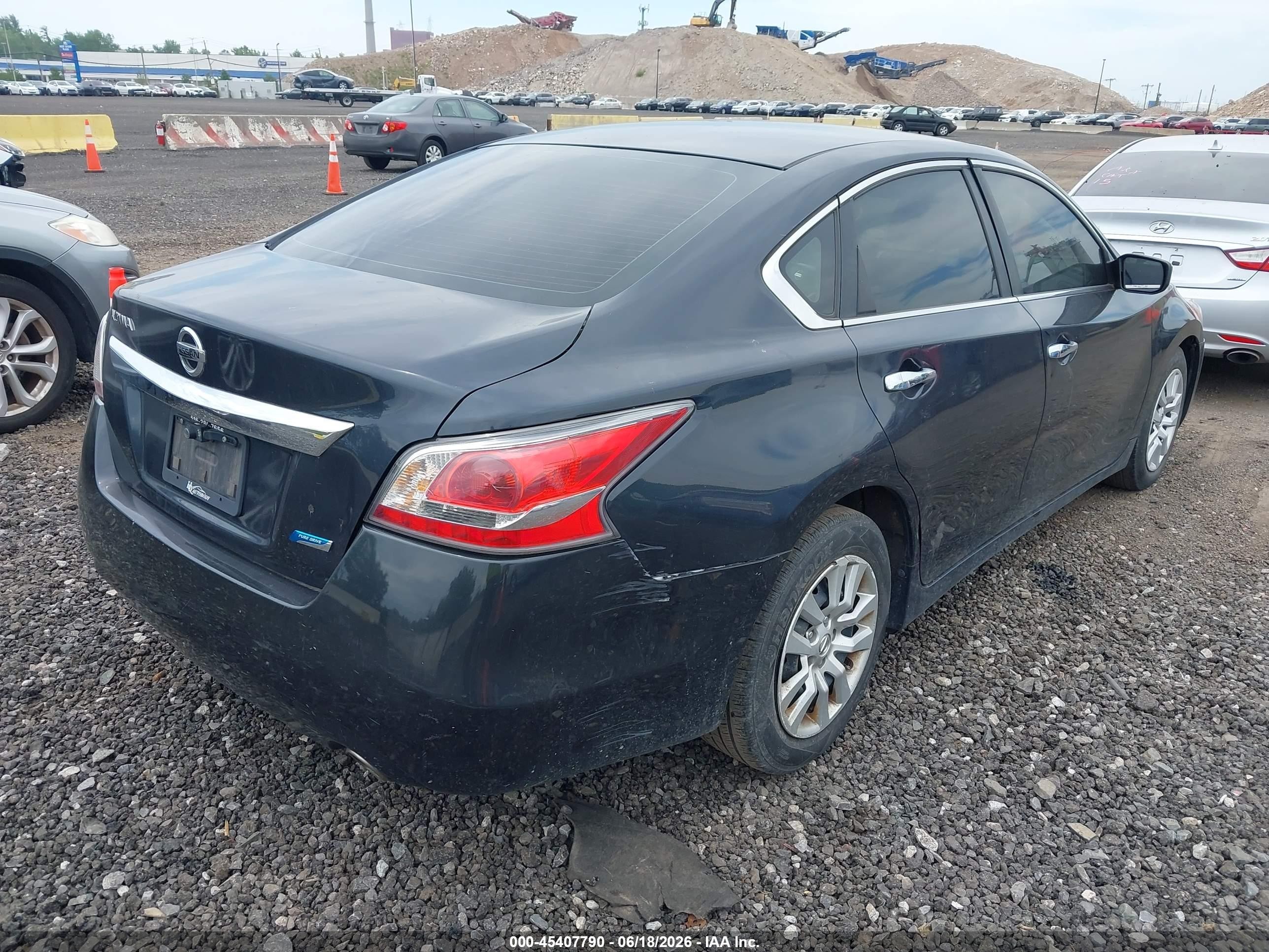 2014 Nissan Altima 2.5 Gray vin: 1N4AL3AP1EC320304