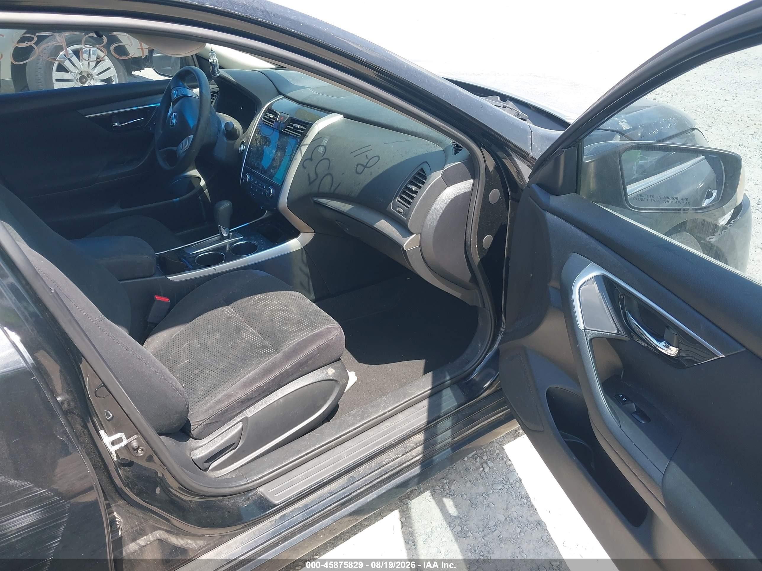 2014 Nissan Altima 2.5 S Black vin: 1N4AL3AP1EC320982