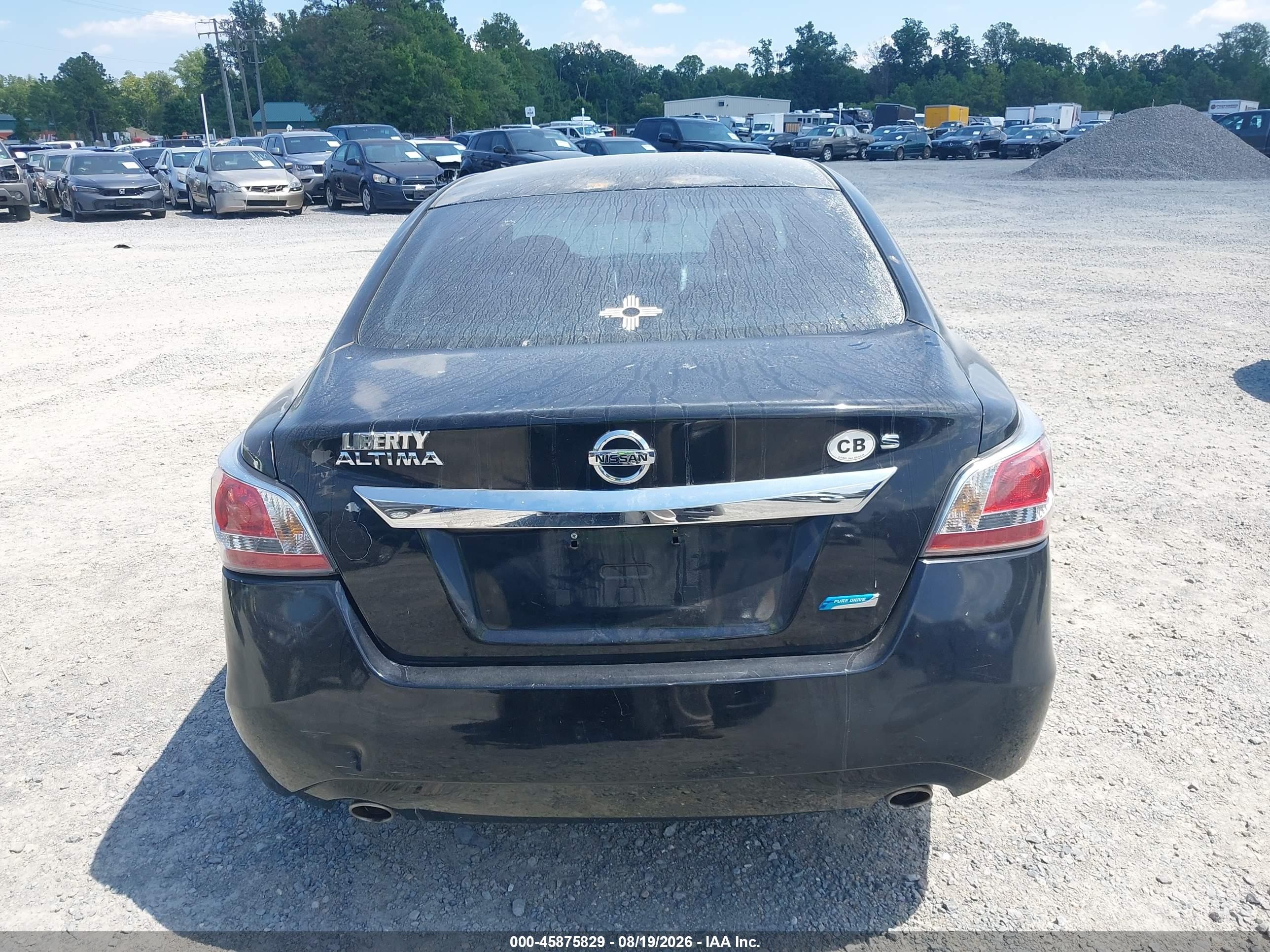 2014 Nissan Altima 2.5 S Black vin: 1N4AL3AP1EC320982