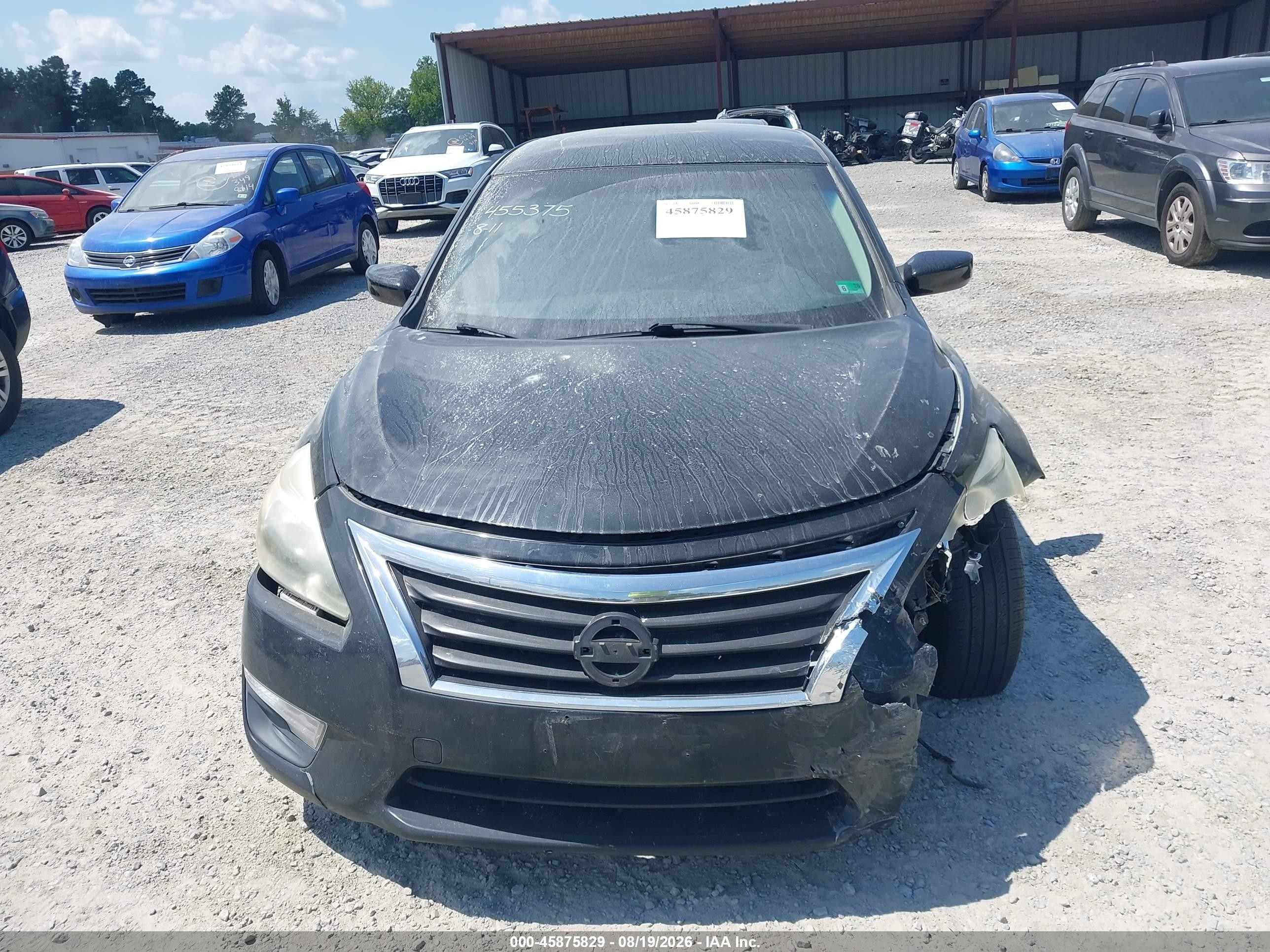 2014 Nissan Altima 2.5 S Black vin: 1N4AL3AP1EC320982