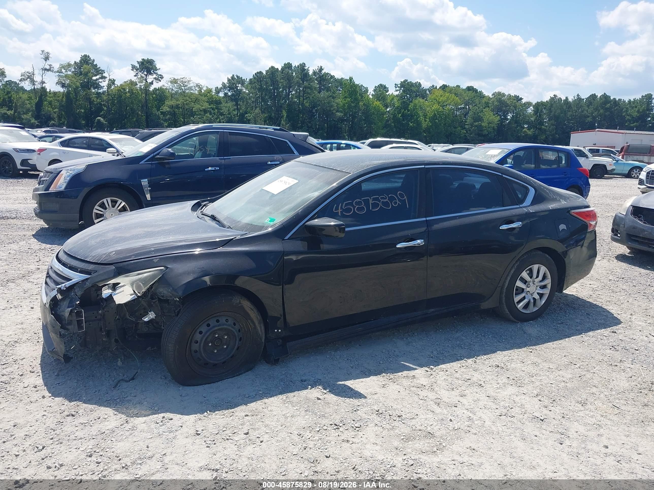 2014 Nissan Altima 2.5 S Black vin: 1N4AL3AP1EC320982