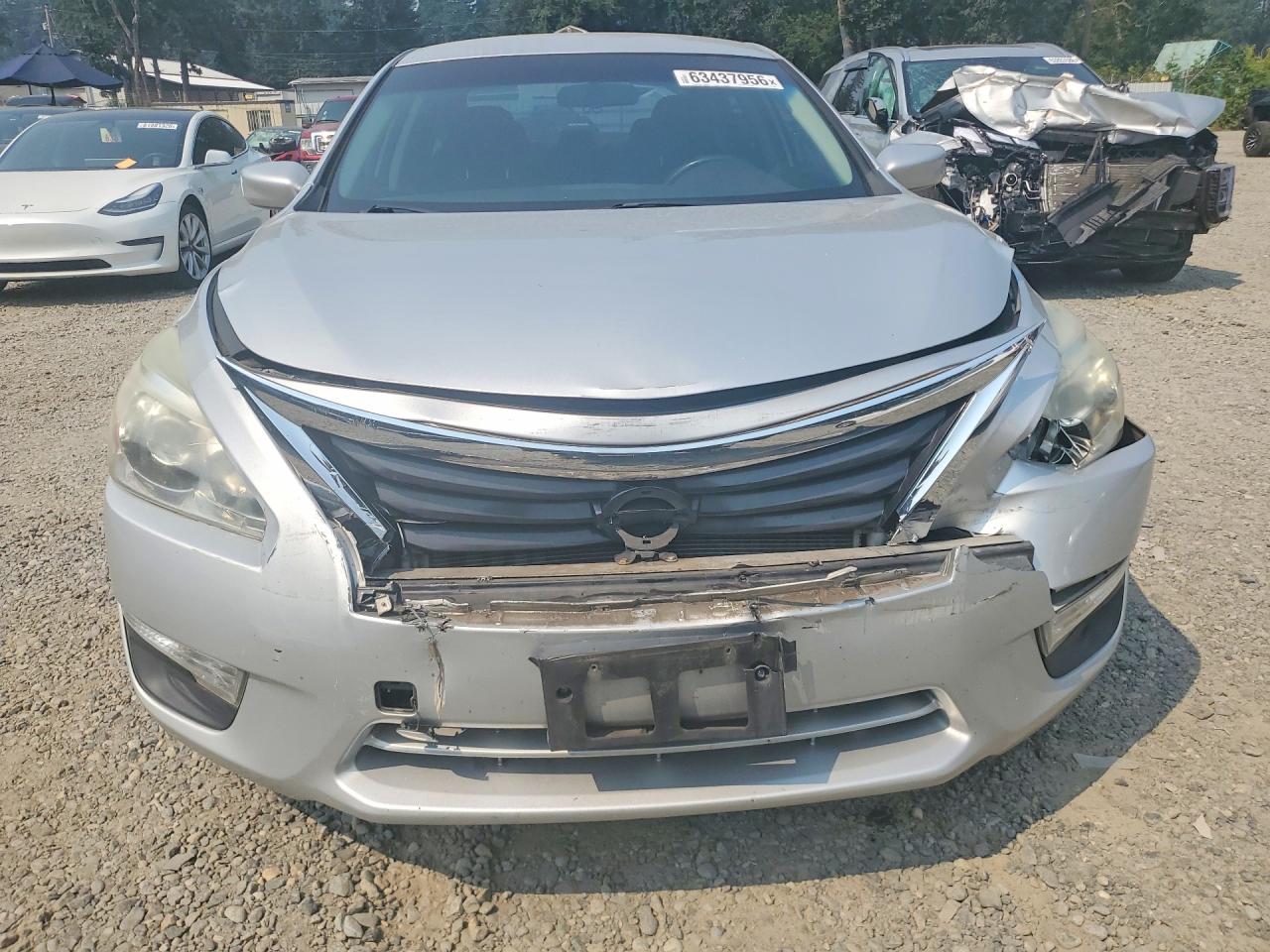 2014 Nissan Altima 2.5 Sv Silver vin: 1N4AL3AP1EC323882