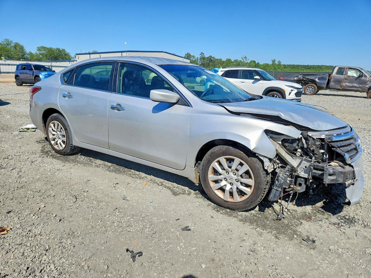 2014 Nissan Altima 2.5 S Silver vin: 1N4AL3AP1EC329343