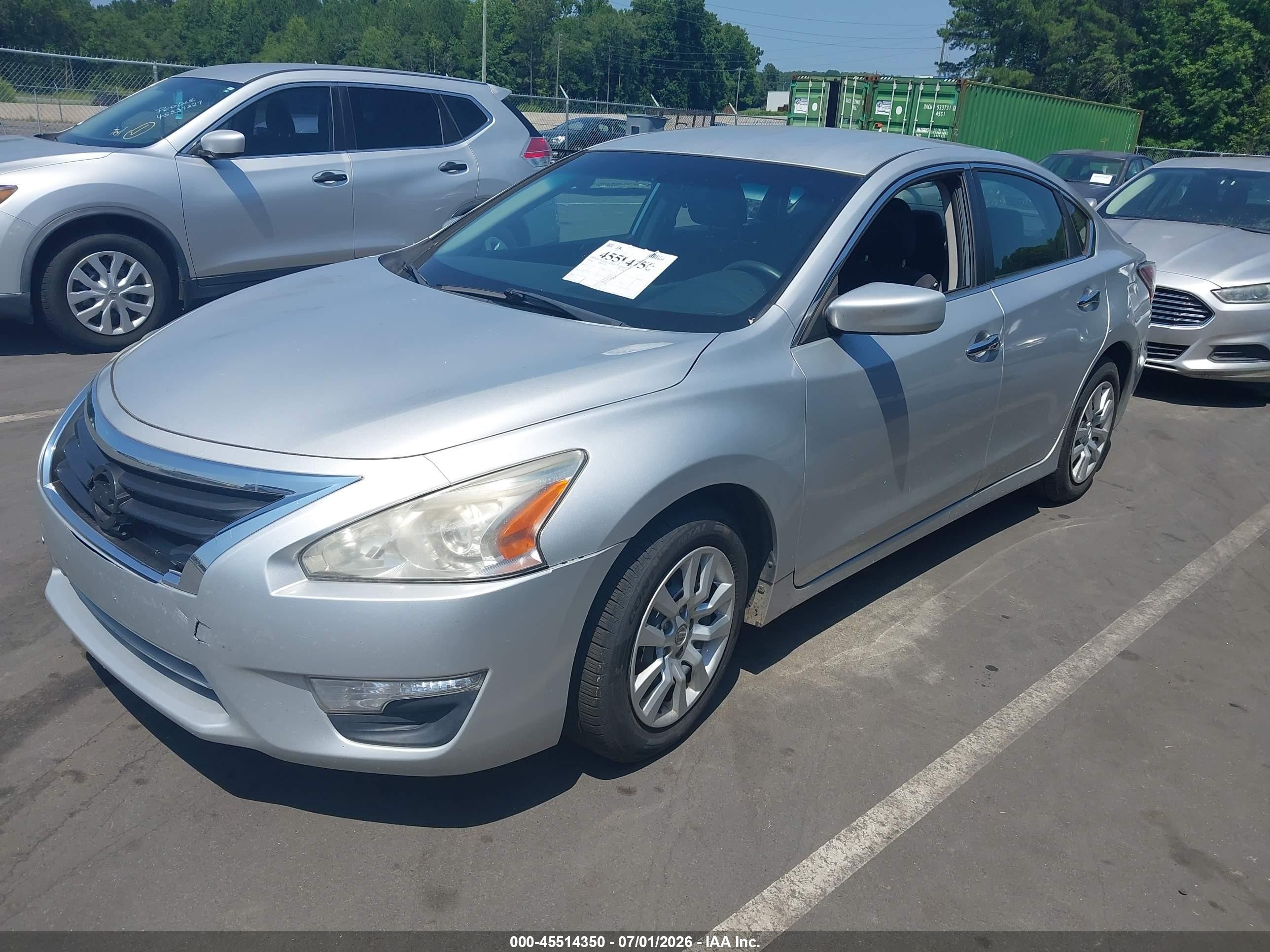 2014 Nissan Altima 2.5/2.5 S/2.5 Sl/2.5 Sv Gray vin: 1N4AL3AP1EC401349