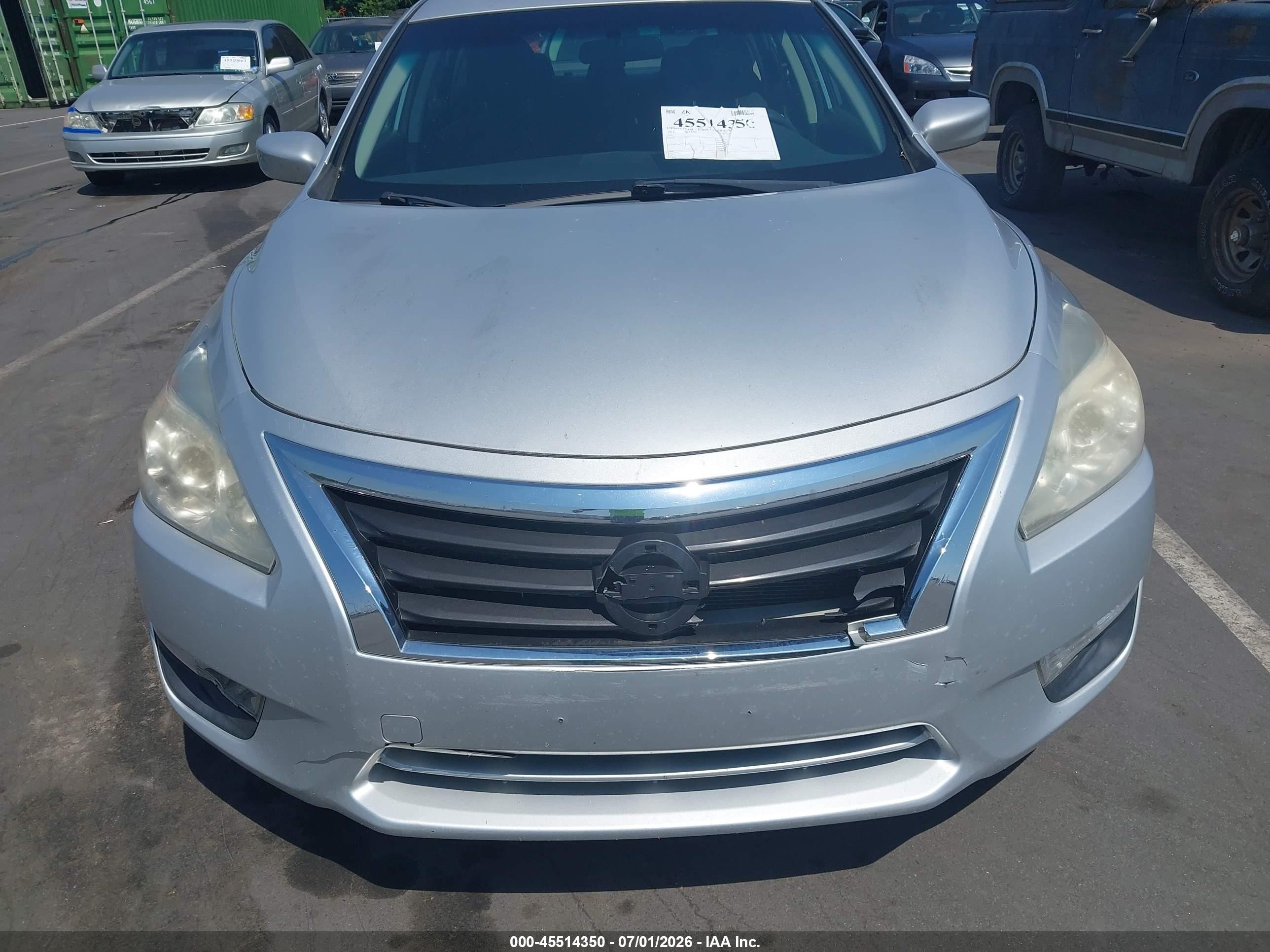 2014 Nissan Altima 2.5/2.5 S/2.5 Sl/2.5 Sv Gray vin: 1N4AL3AP1EC401349