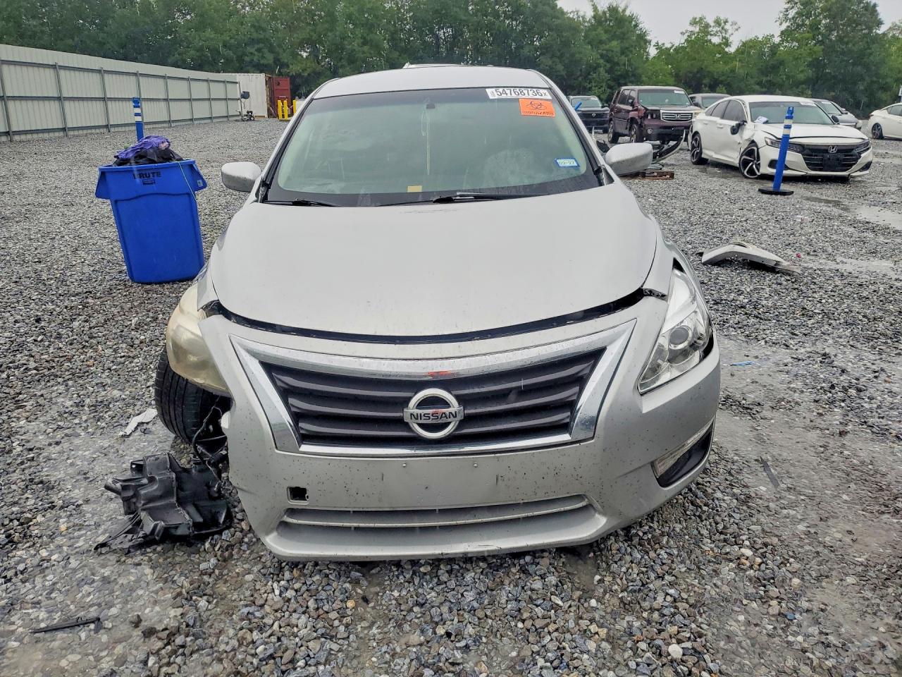 2014 Nissan Altima 2.5 Silver vin: 1N4AL3AP1EC403117