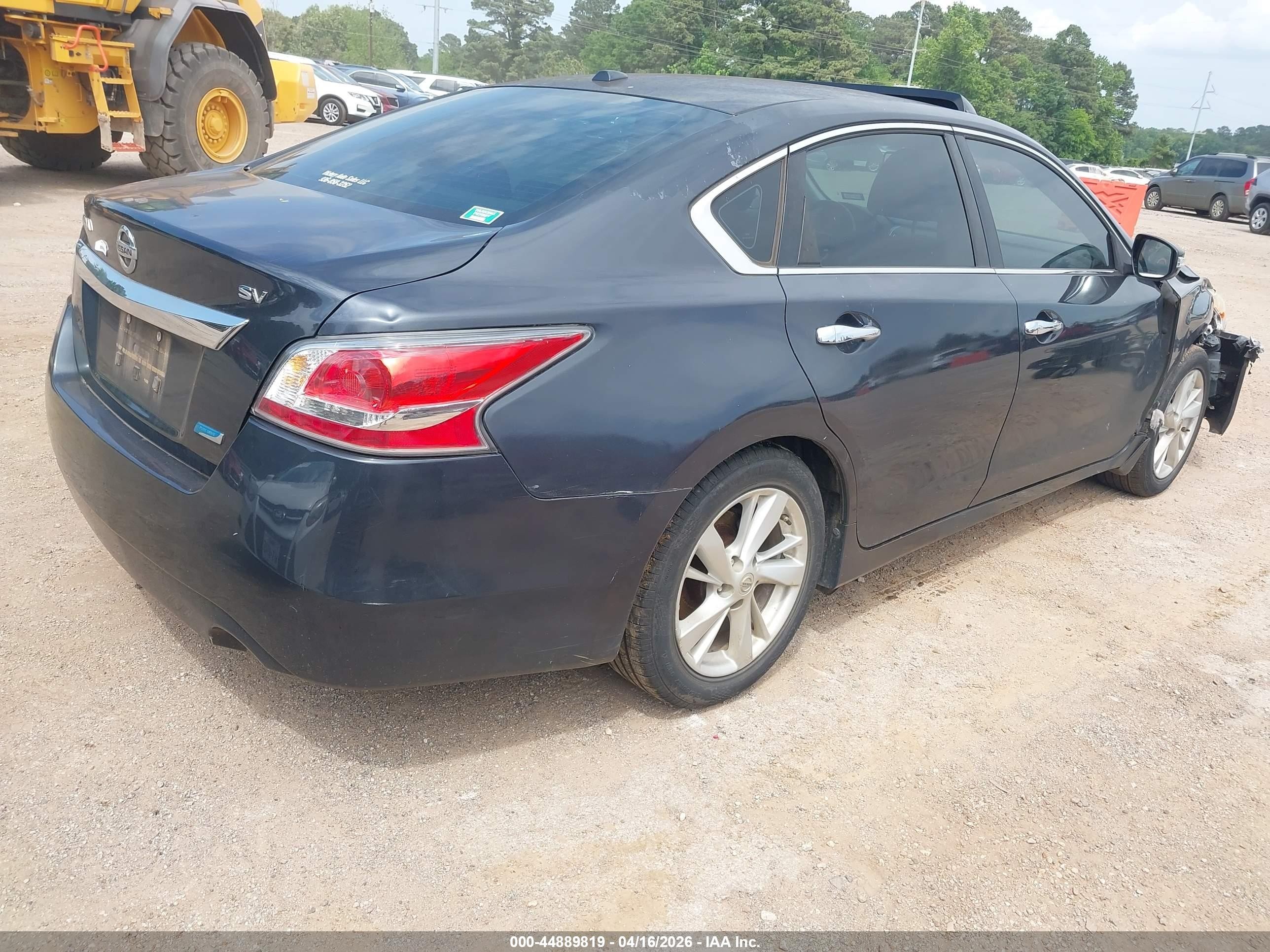 2014 Nissan Altima 2.5 Sv Dark Blue vin: 1N4AL3AP1EC407894
